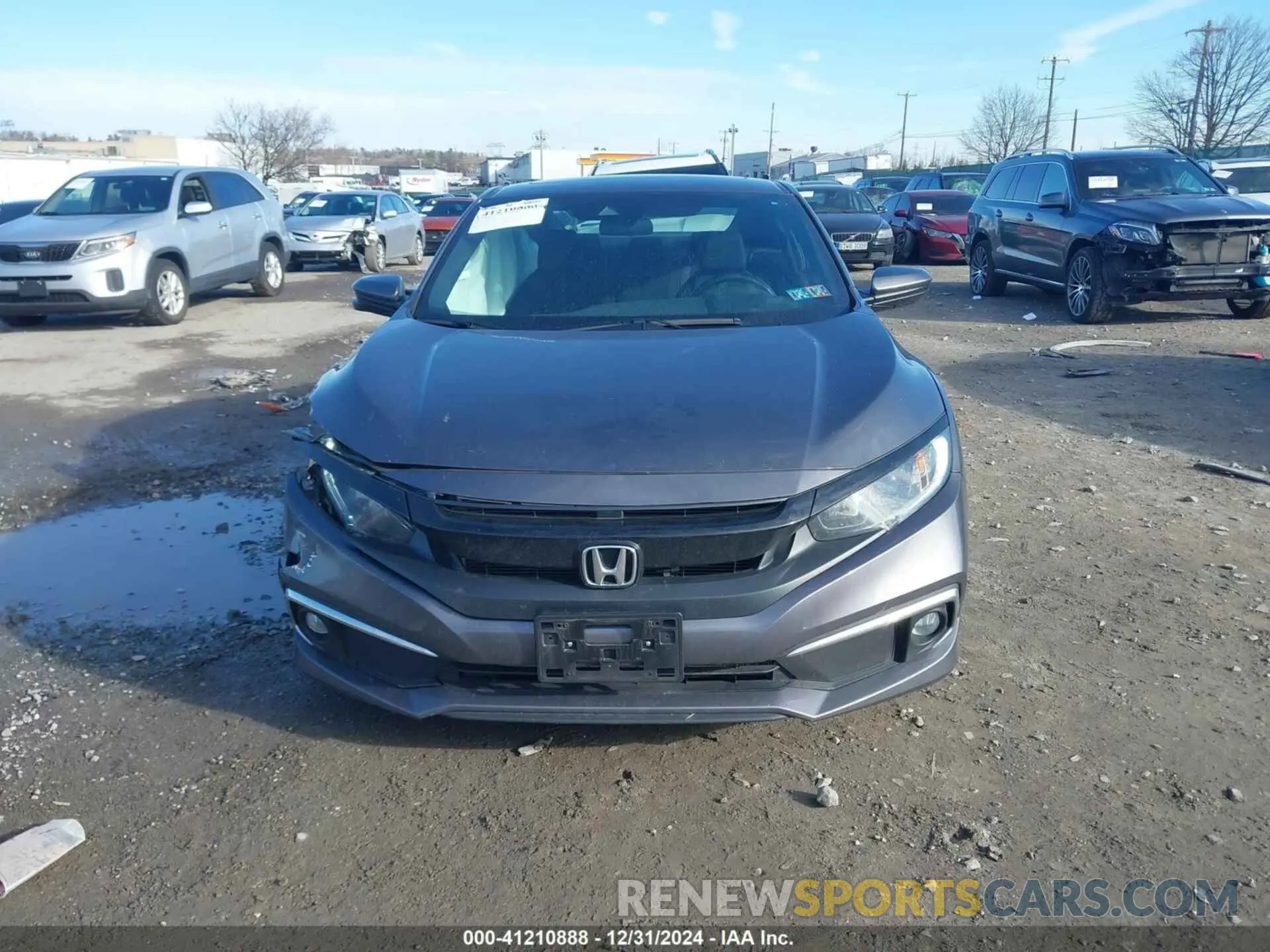 11 Photograph of a damaged car 2HGFC3B31LH350166 HONDA CIVIC 2020