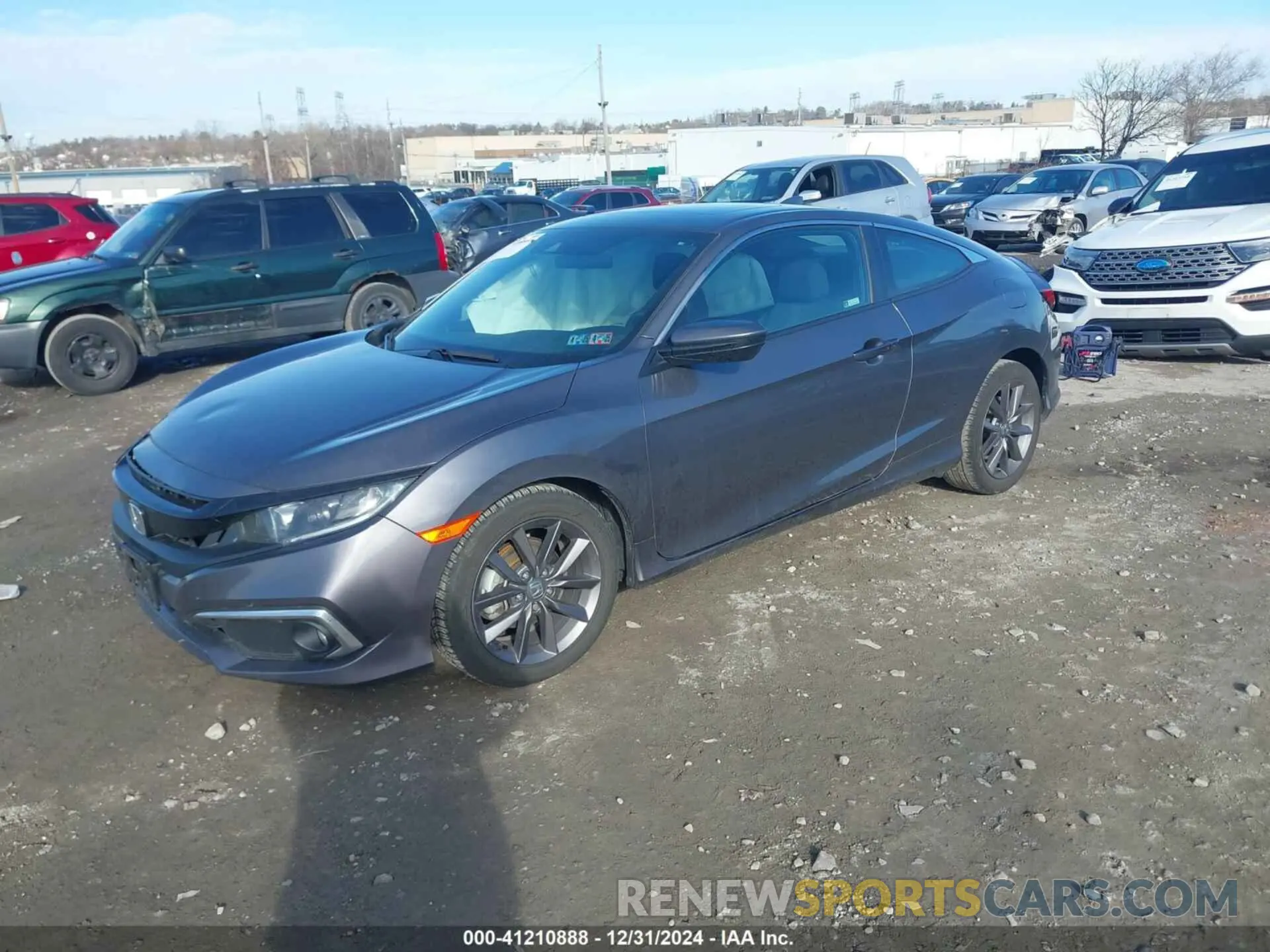 2 Photograph of a damaged car 2HGFC3B31LH350166 HONDA CIVIC 2020