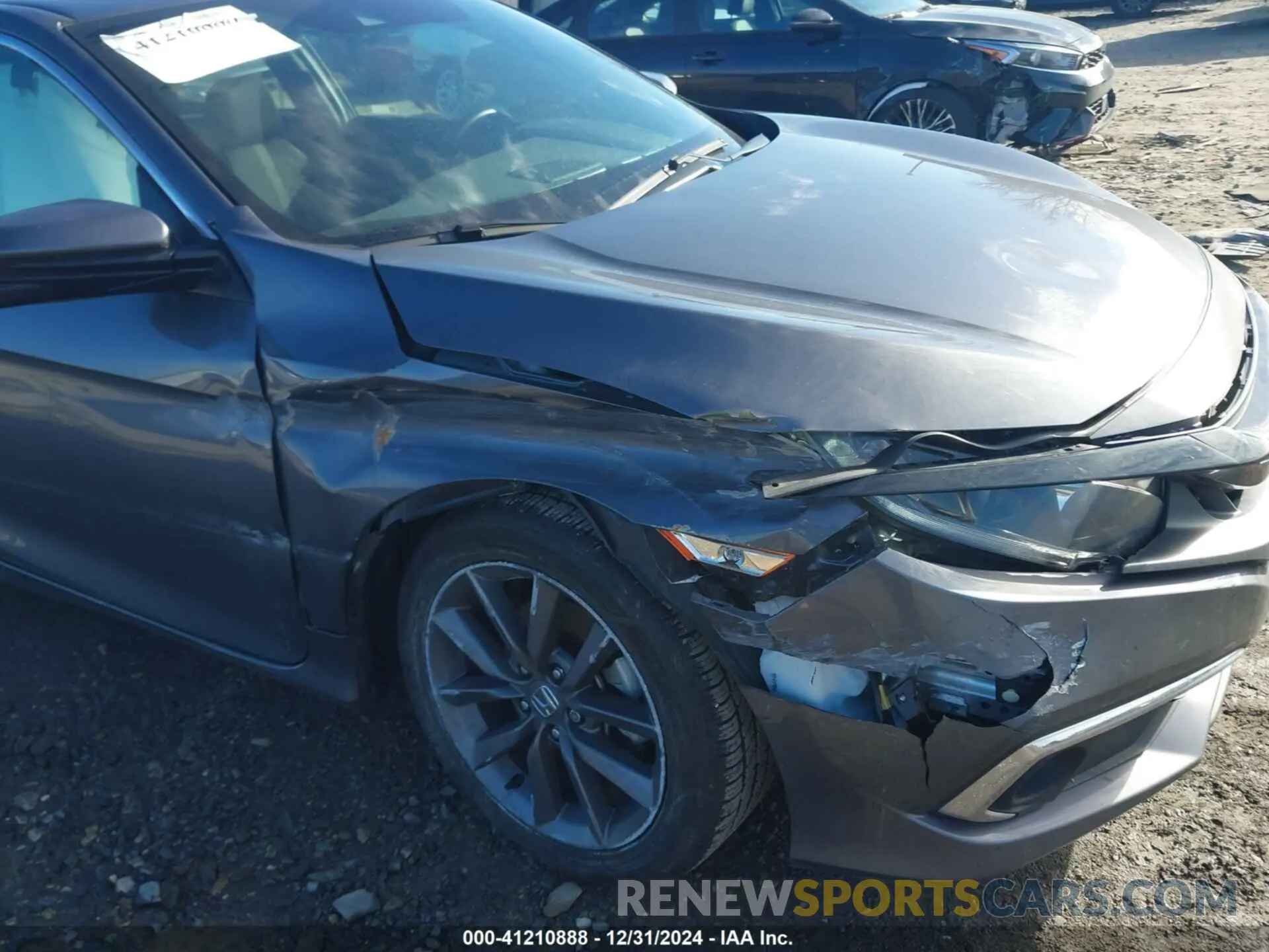 6 Photograph of a damaged car 2HGFC3B31LH350166 HONDA CIVIC 2020