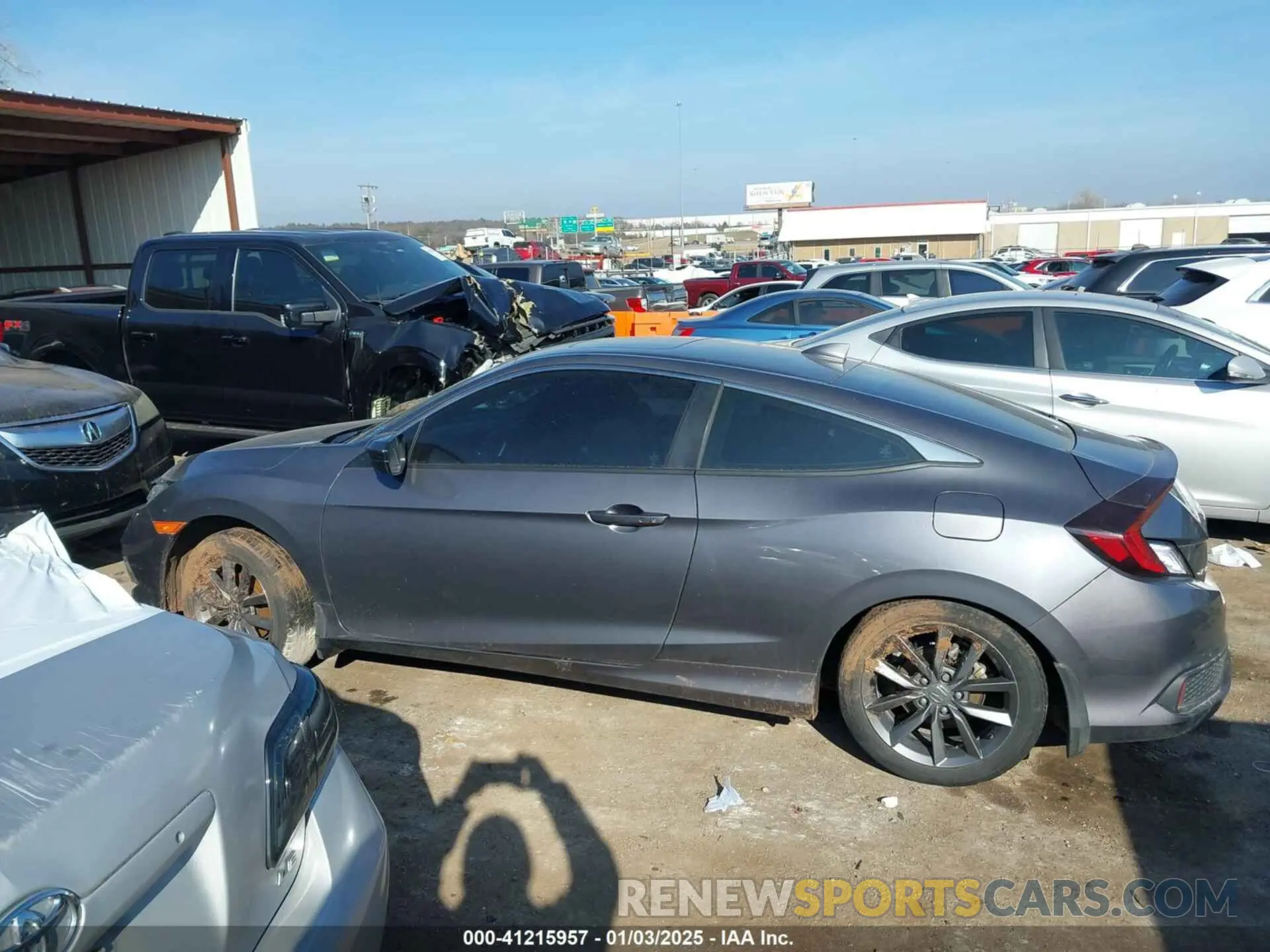 14 Photograph of a damaged car 2HGFC3B32LH350628 HONDA CIVIC 2020
