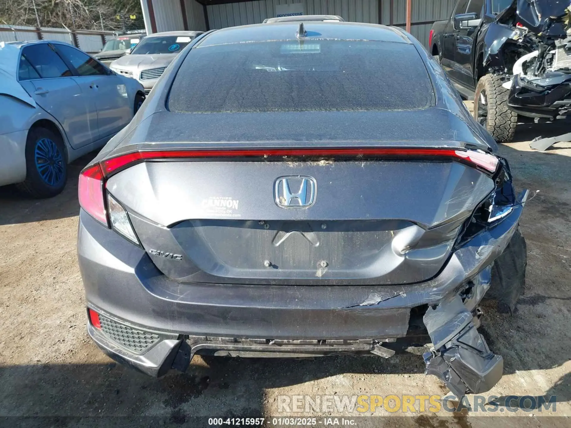 16 Photograph of a damaged car 2HGFC3B32LH350628 HONDA CIVIC 2020