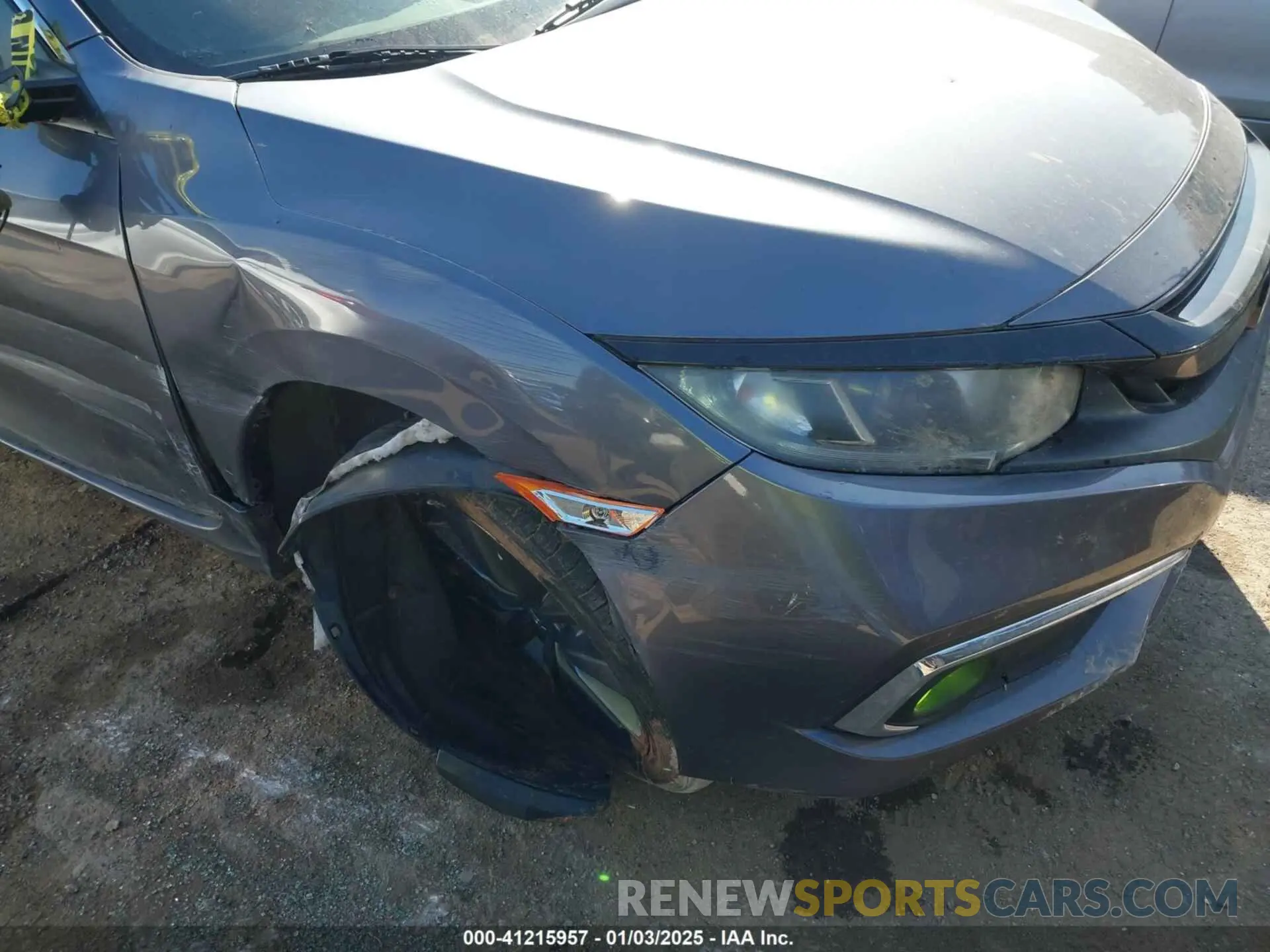 6 Photograph of a damaged car 2HGFC3B32LH350628 HONDA CIVIC 2020