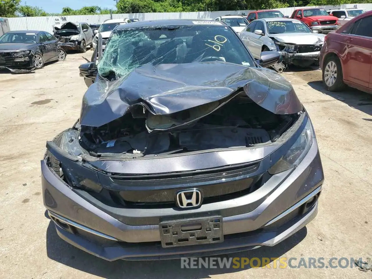 5 Photograph of a damaged car 2HGFC3B32LH353092 HONDA CIVIC 2020