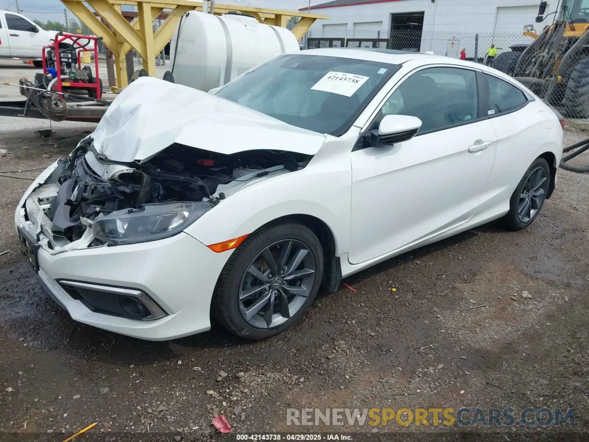 2 Photograph of a damaged car 2HGFC3B37LH351631 HONDA CIVIC 2020