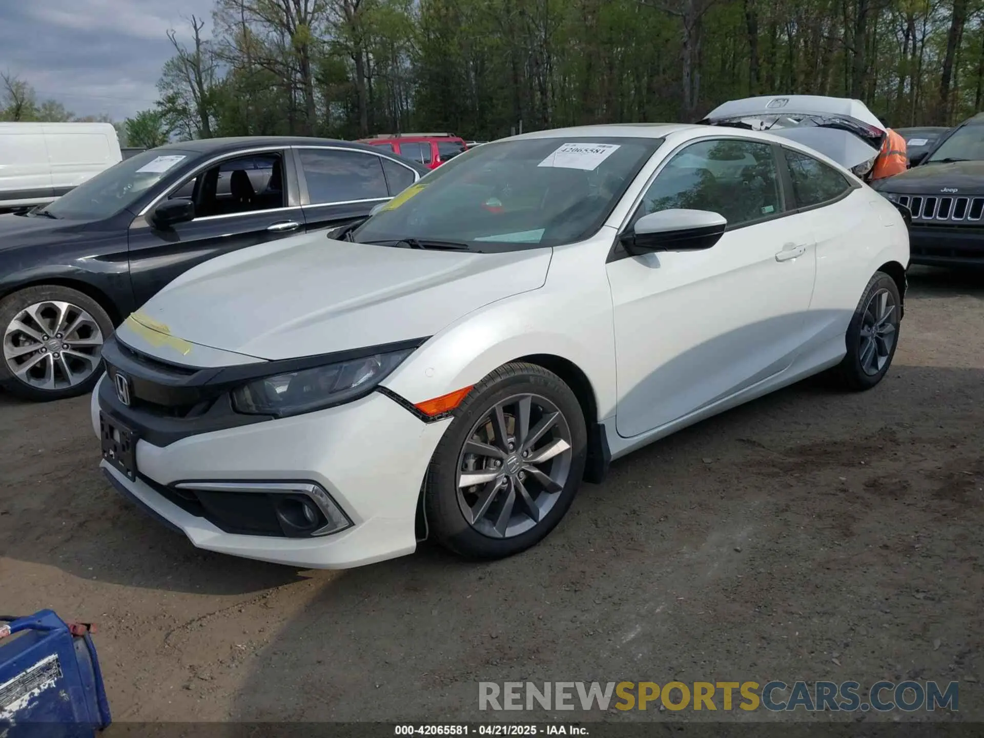 2 Photograph of a damaged car 2HGFC3B38LH350018 HONDA CIVIC 2020