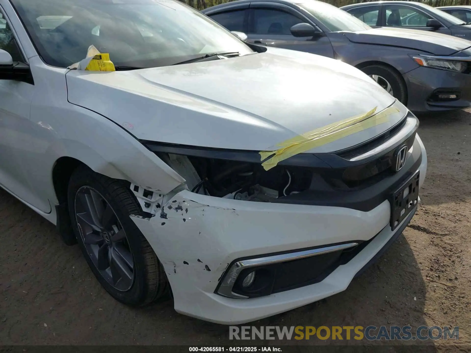 6 Photograph of a damaged car 2HGFC3B38LH350018 HONDA CIVIC 2020