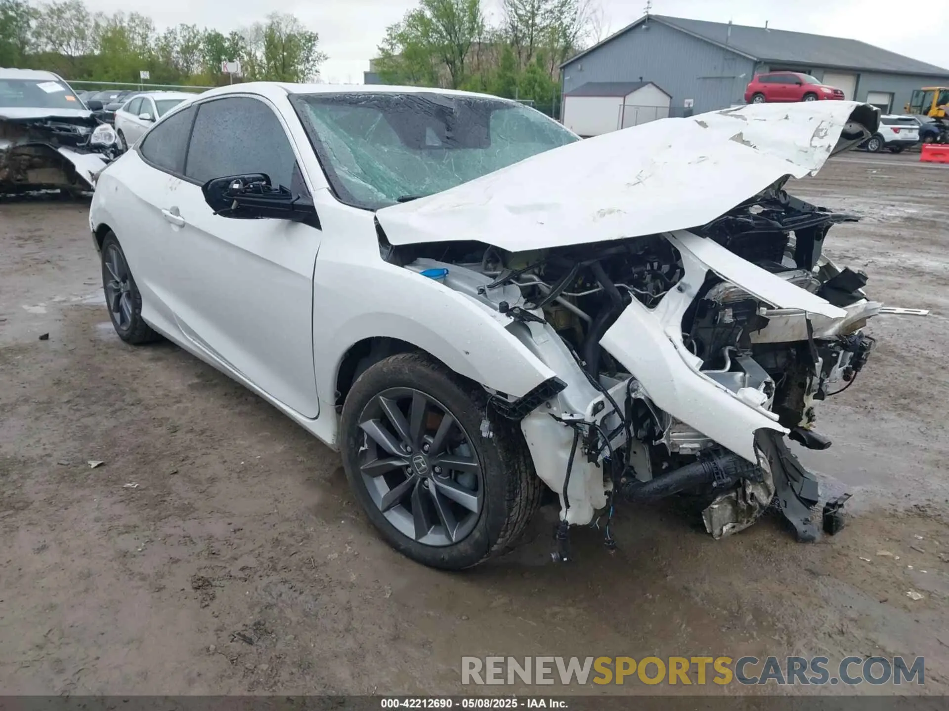 1 Photograph of a damaged car 2HGFC3B38LH352531 HONDA CIVIC 2020