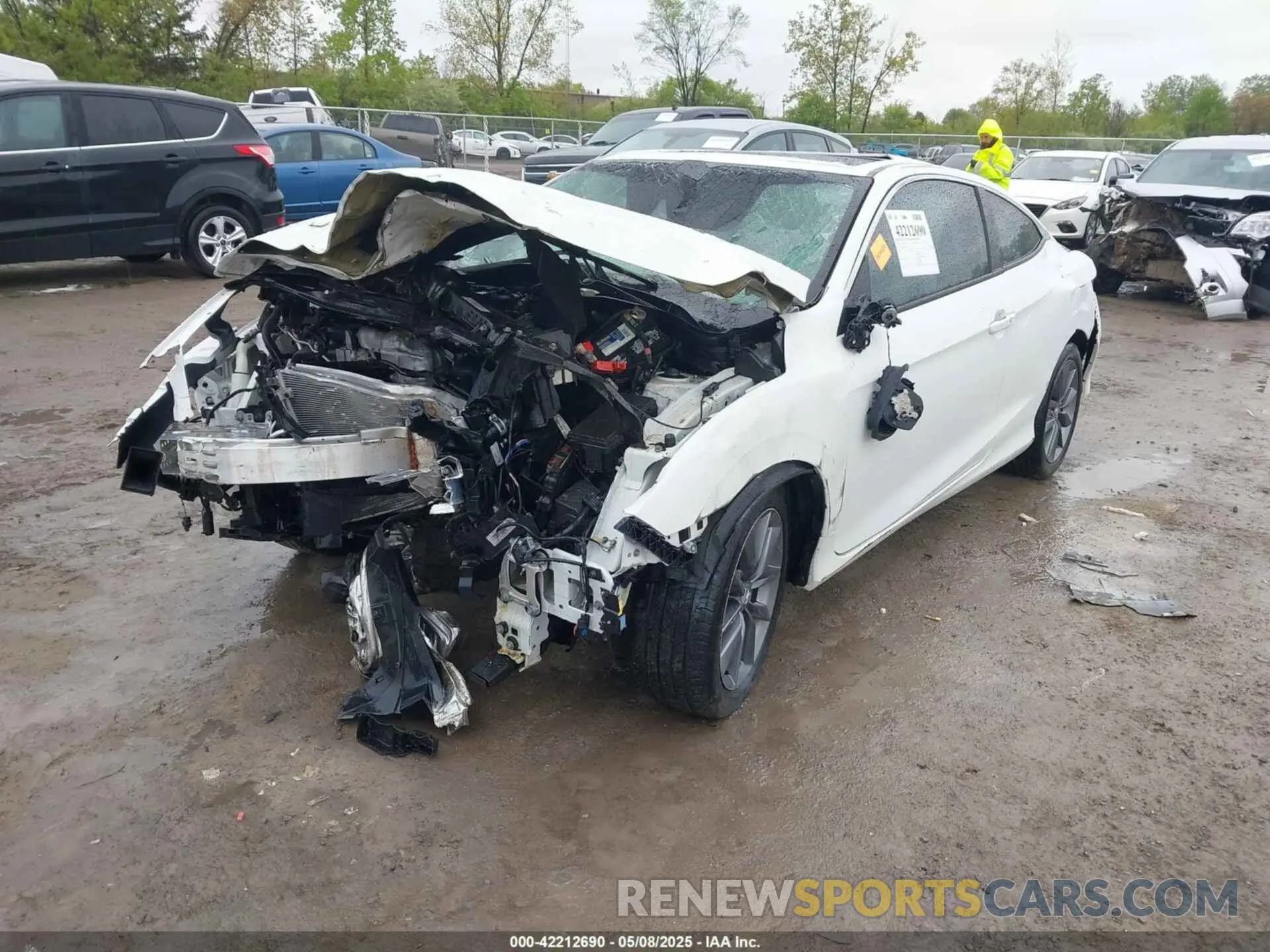 2 Photograph of a damaged car 2HGFC3B38LH352531 HONDA CIVIC 2020