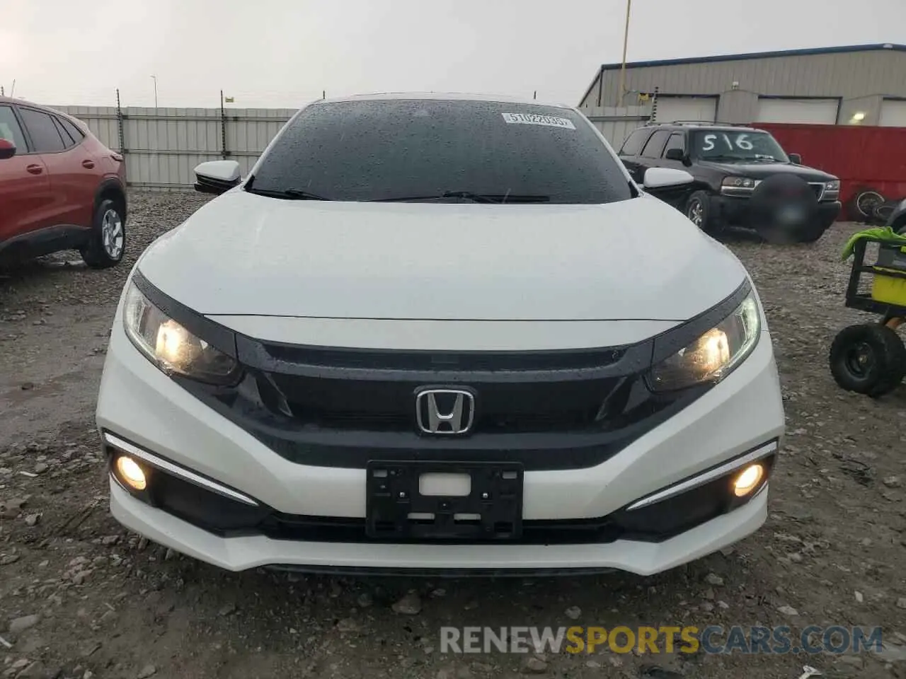 5 Photograph of a damaged car 2HGFC3B39LH350416 HONDA CIVIC 2020