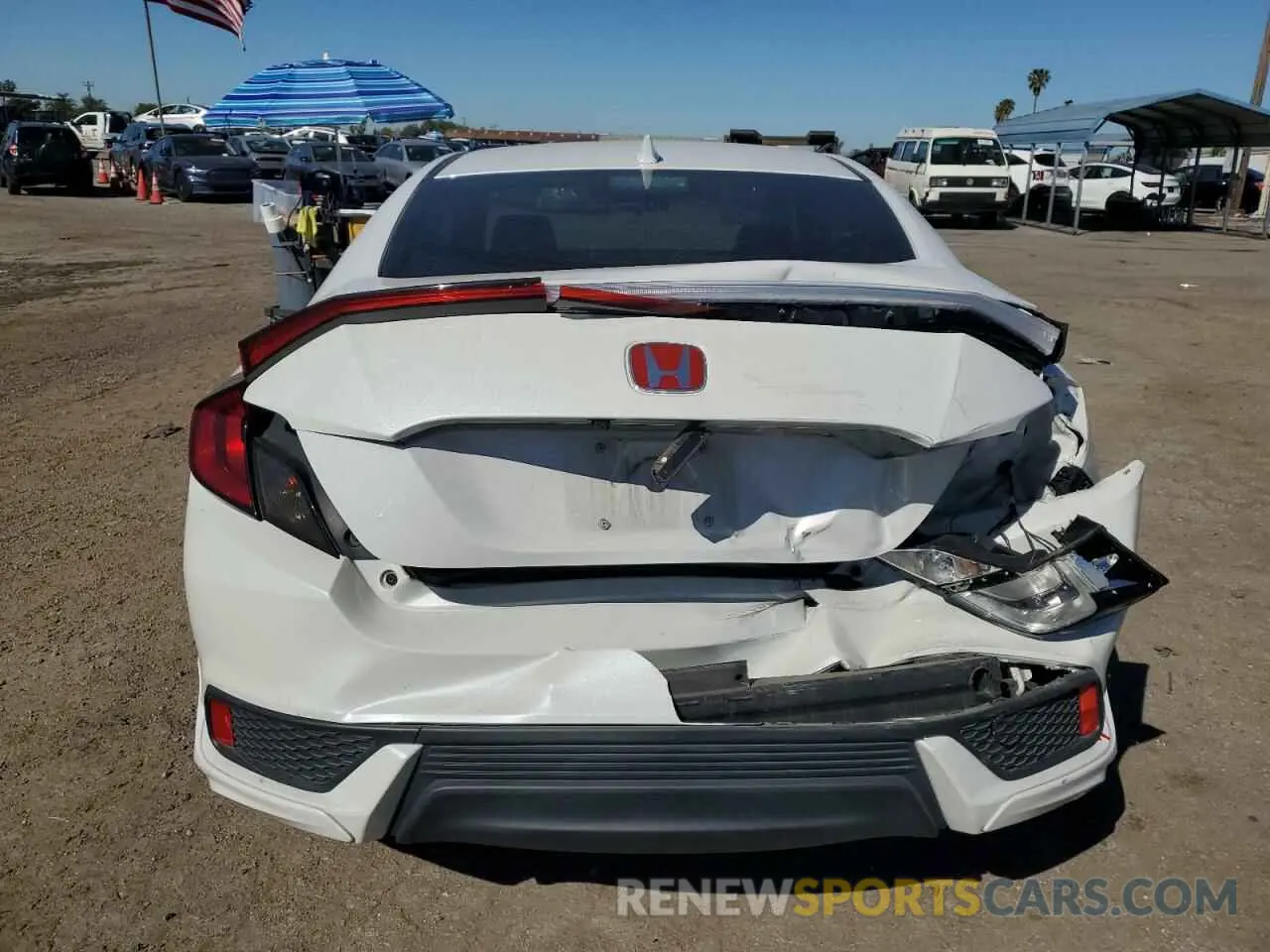 6 Photograph of a damaged car 2HGFC3B3XLH352529 HONDA CIVIC 2020