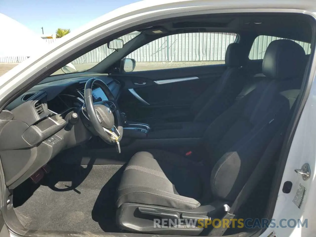 7 Photograph of a damaged car 2HGFC3B3XLH352529 HONDA CIVIC 2020