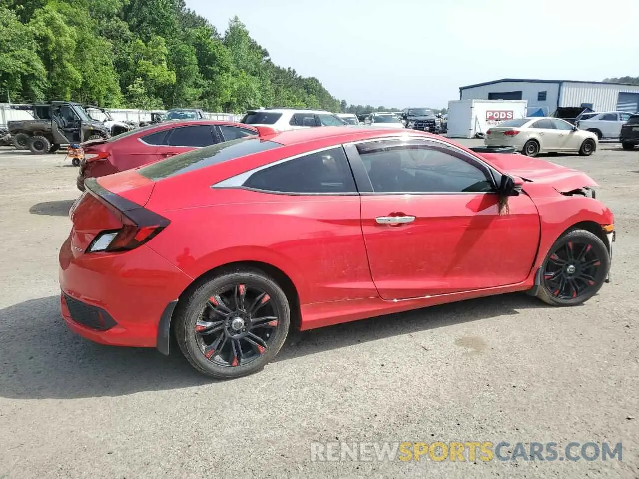 3 Photograph of a damaged car 2HGFC3B91LH351144 HONDA CIVIC 2020