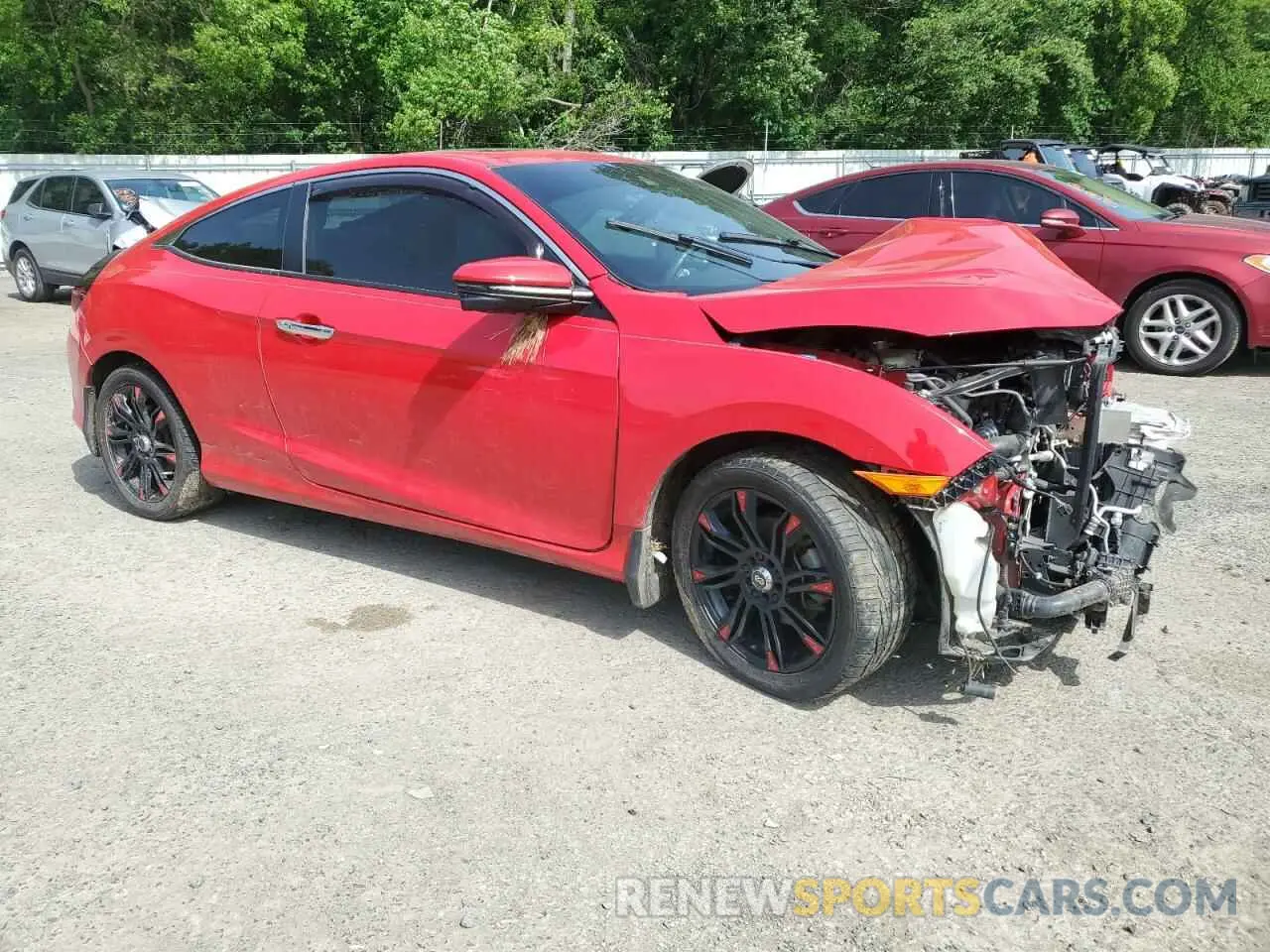 4 Photograph of a damaged car 2HGFC3B91LH351144 HONDA CIVIC 2020