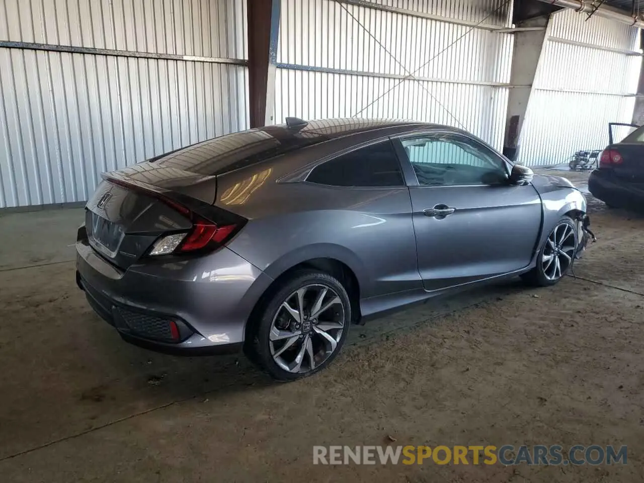 3 Photograph of a damaged car 2HGFC3B92LH351380 HONDA CIVIC 2020