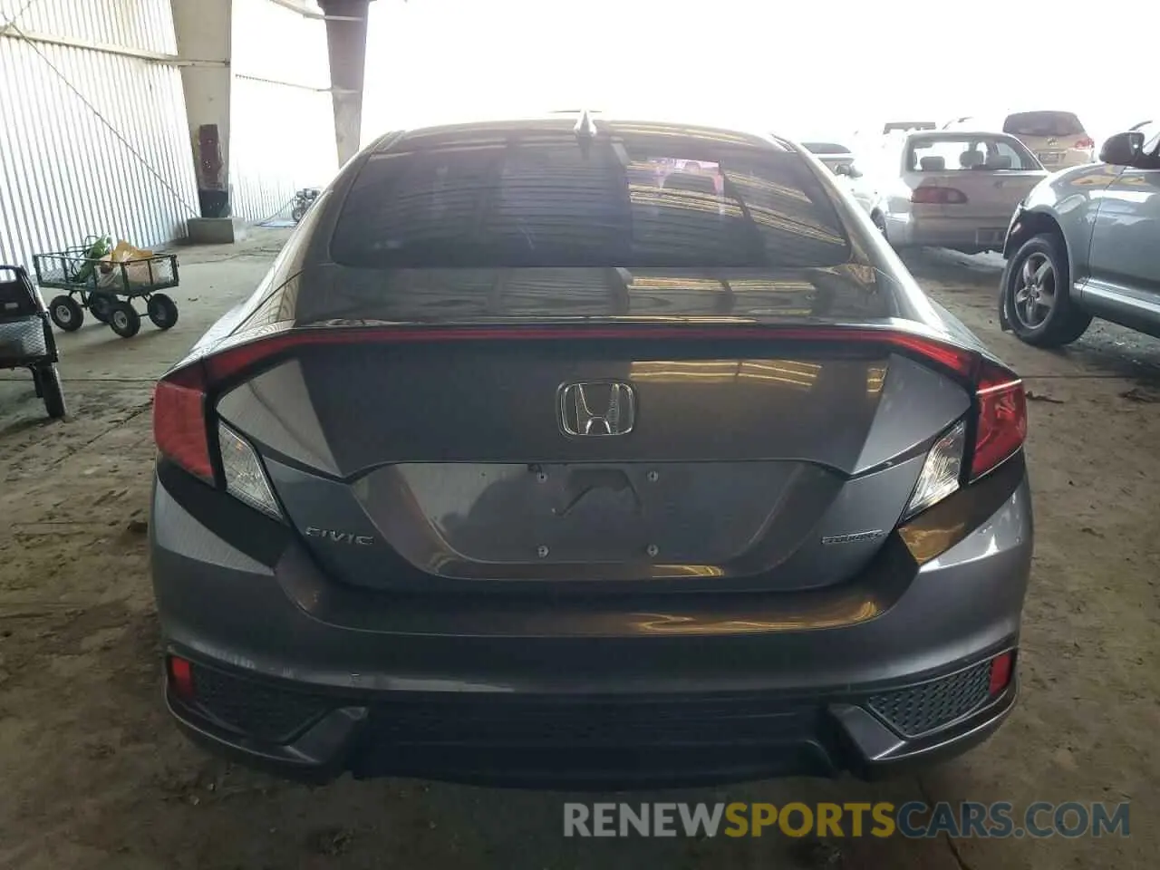6 Photograph of a damaged car 2HGFC3B92LH351380 HONDA CIVIC 2020