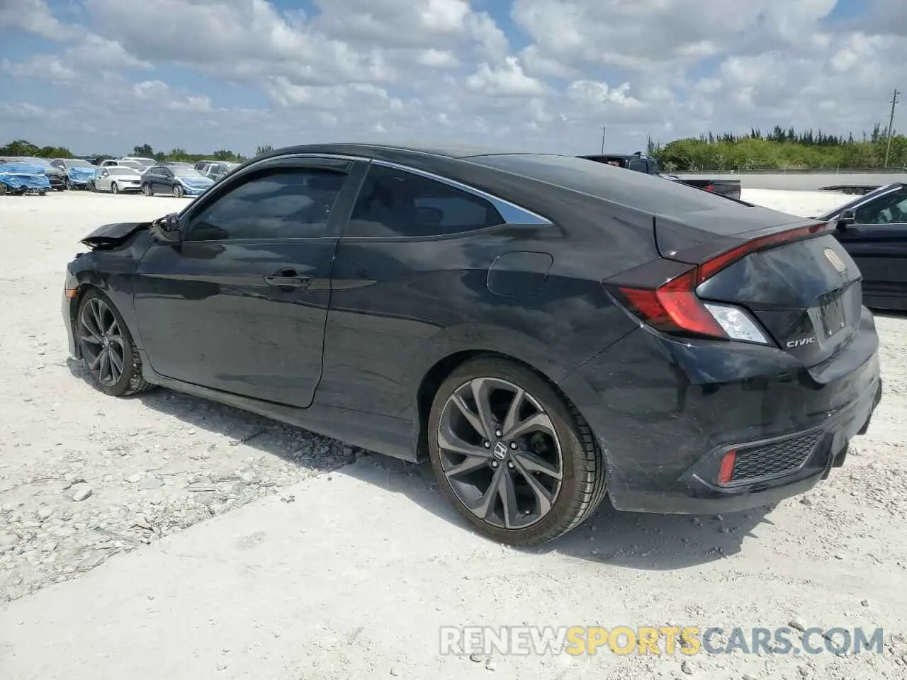 2 Photograph of a damaged car 2HGFC4A82LH303747 HONDA CIVIC 2020