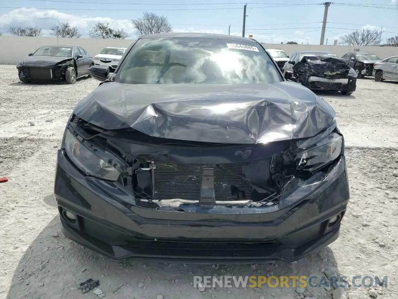 5 Photograph of a damaged car 2HGFC4A82LH303747 HONDA CIVIC 2020