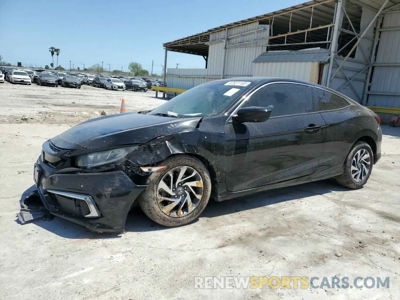 1 Photograph of a damaged car 2HGFC4B60LH304442 HONDA CIVIC 2020