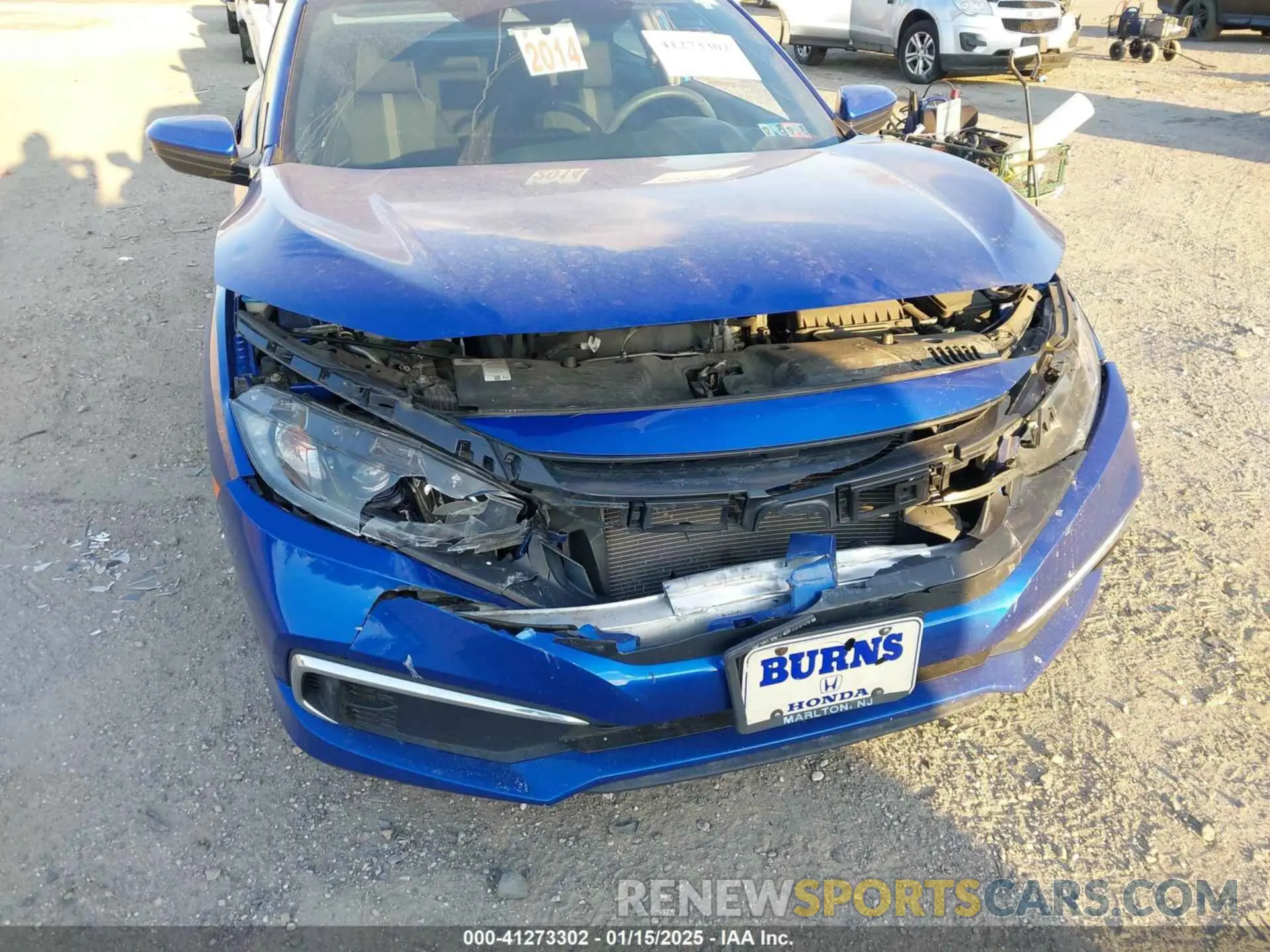 19 Photograph of a damaged car 2HGFC4B62LH302899 HONDA CIVIC 2020