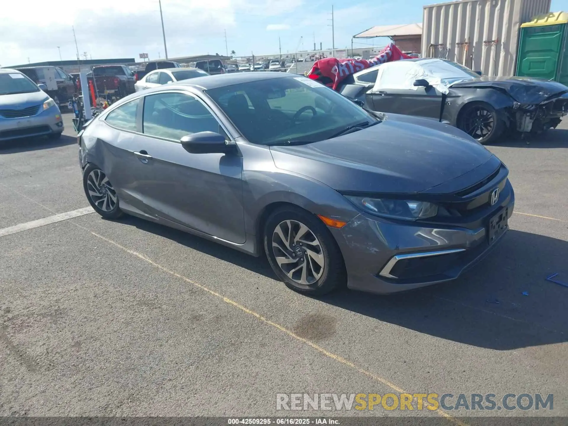1 Photograph of a damaged car 2HGFC4B65LH301178 HONDA CIVIC 2020