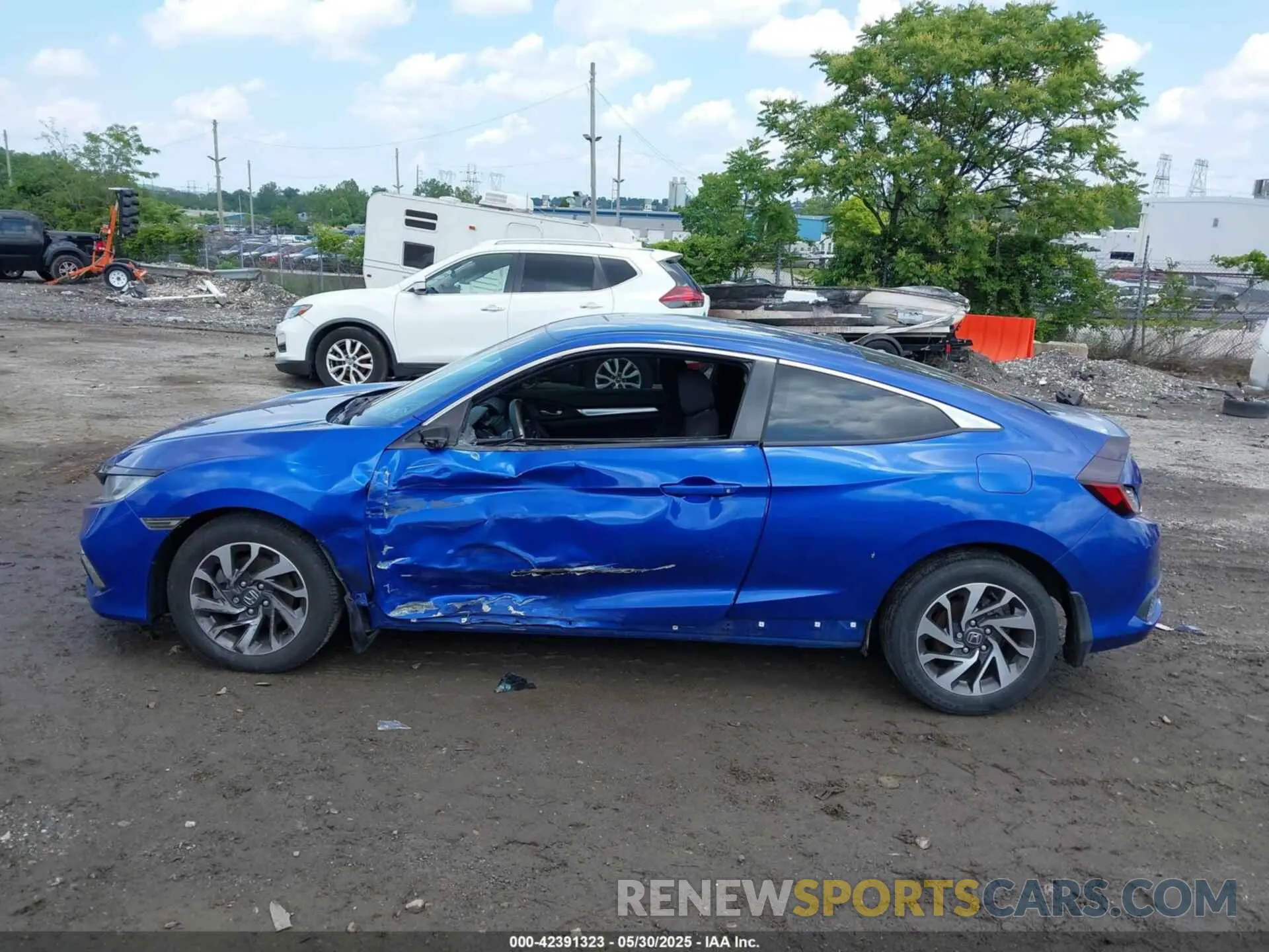 14 Photograph of a damaged car 2HGFC4B65LH302265 HONDA CIVIC 2020