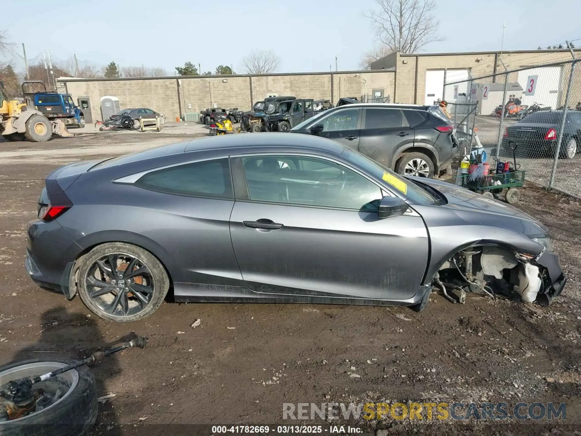 14 Photograph of a damaged car 2HGFC4B80LH302143 HONDA CIVIC 2020