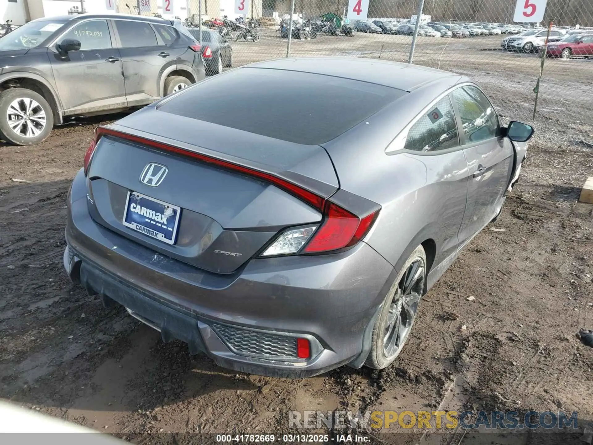 4 Photograph of a damaged car 2HGFC4B80LH302143 HONDA CIVIC 2020