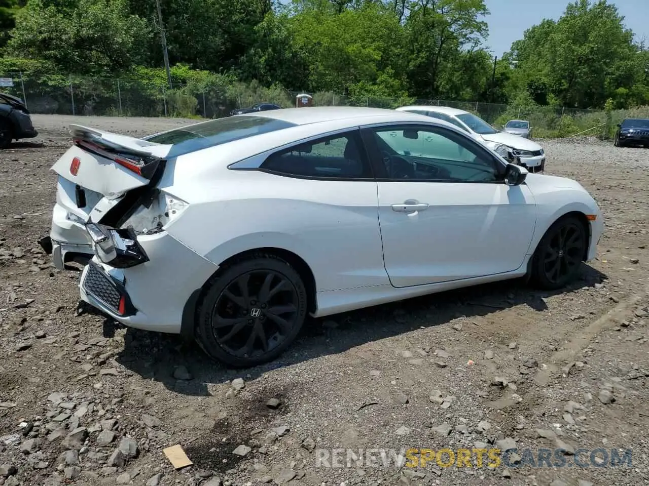 3 Photograph of a damaged car 2HGFC4B82LH304931 HONDA CIVIC 2020