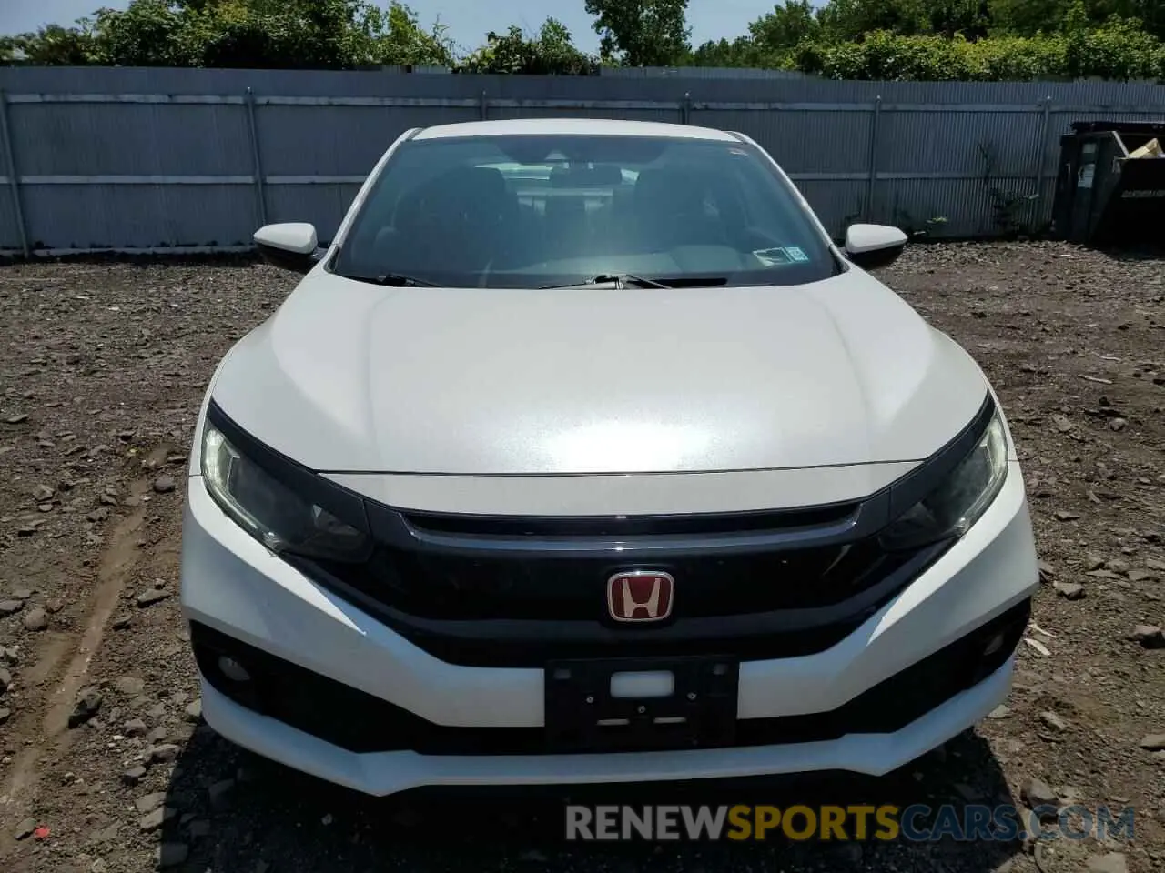 5 Photograph of a damaged car 2HGFC4B82LH304931 HONDA CIVIC 2020