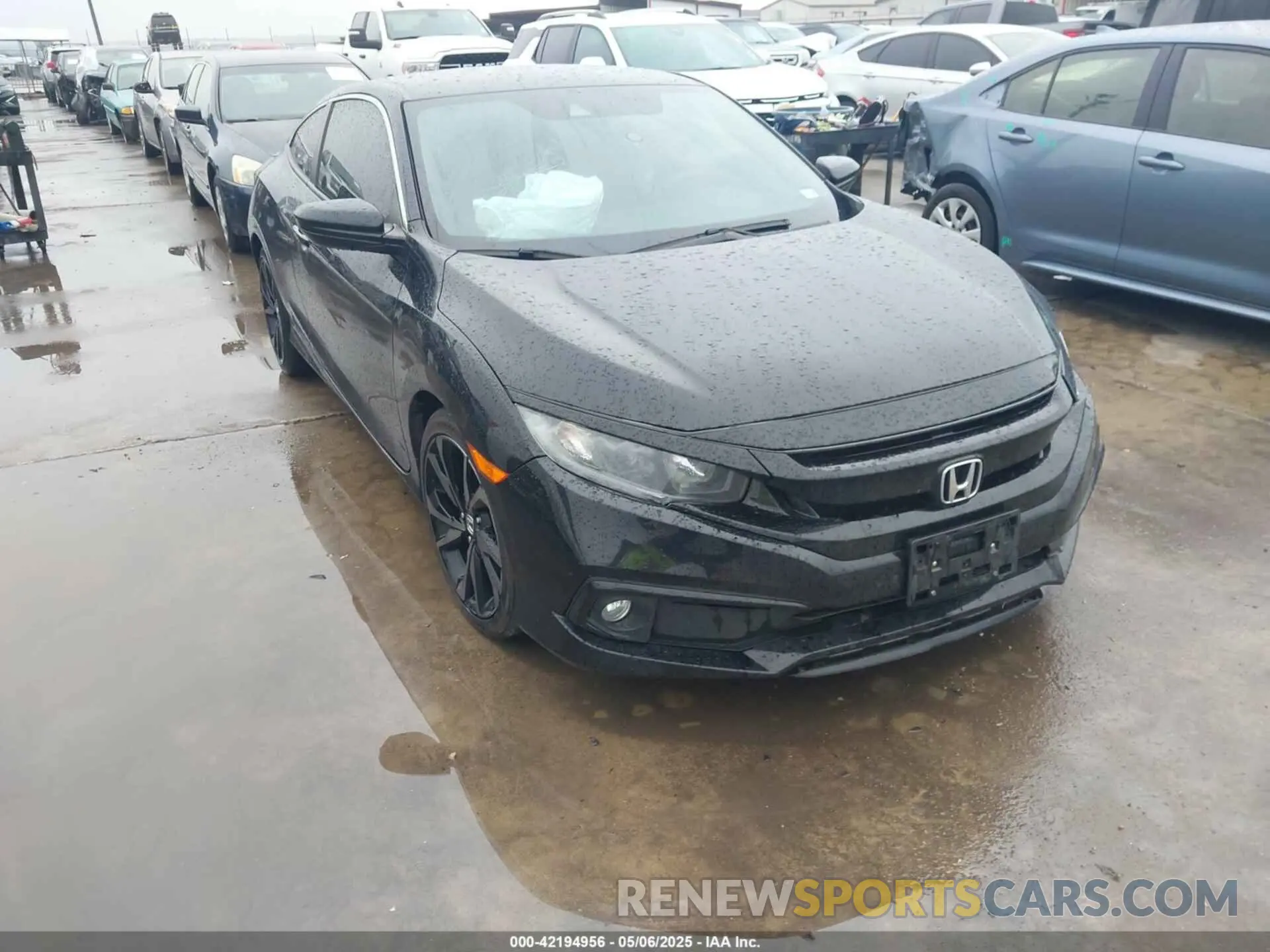 1 Photograph of a damaged car 2HGFC4B83LH300015 HONDA CIVIC 2020