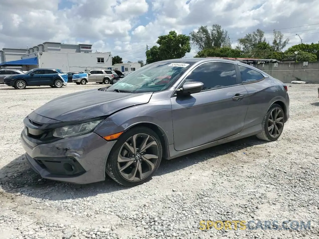 1 Photograph of a damaged car 2HGFC4B83LH303223 HONDA CIVIC 2020