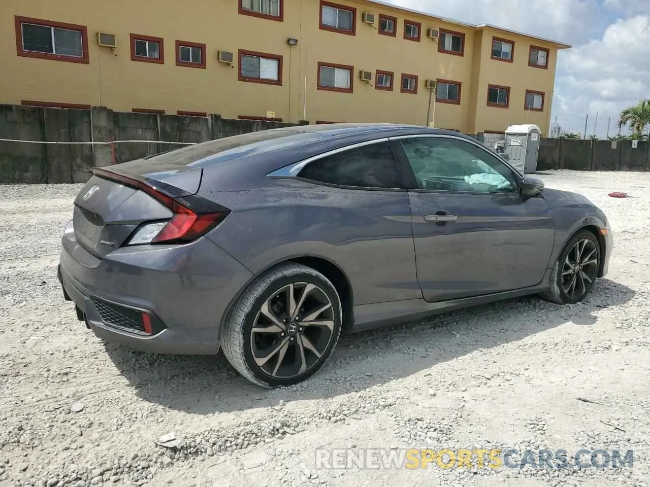 3 Photograph of a damaged car 2HGFC4B83LH303223 HONDA CIVIC 2020