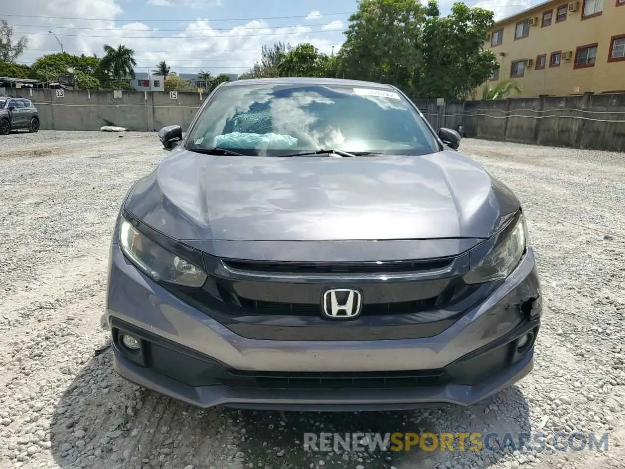 5 Photograph of a damaged car 2HGFC4B83LH303223 HONDA CIVIC 2020
