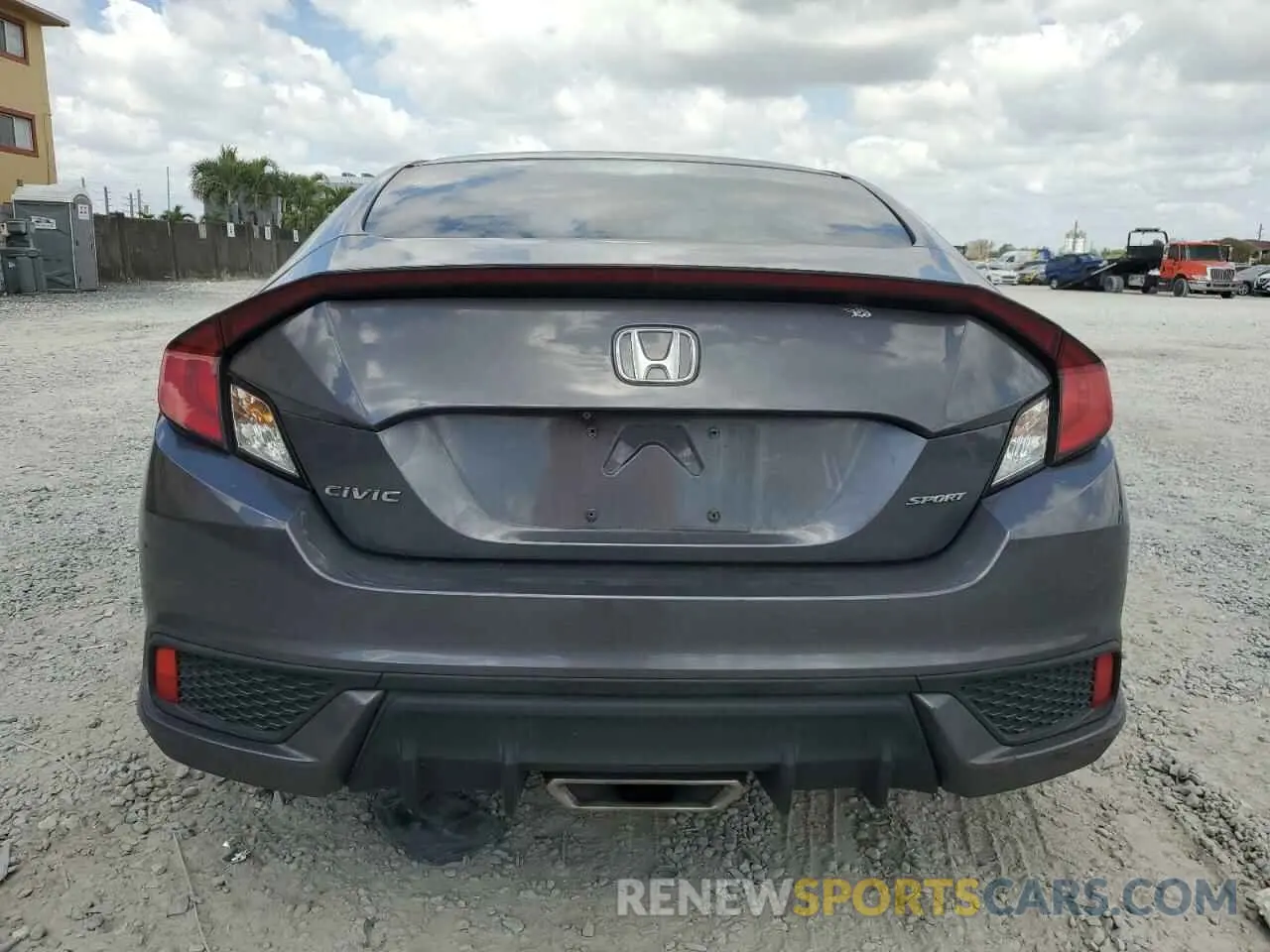 6 Photograph of a damaged car 2HGFC4B83LH303223 HONDA CIVIC 2020