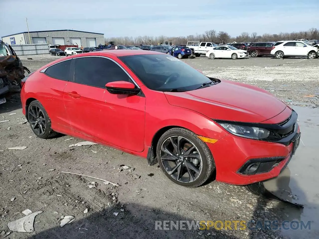 4 Photograph of a damaged car 2HGFC4B85LH303448 HONDA CIVIC 2020