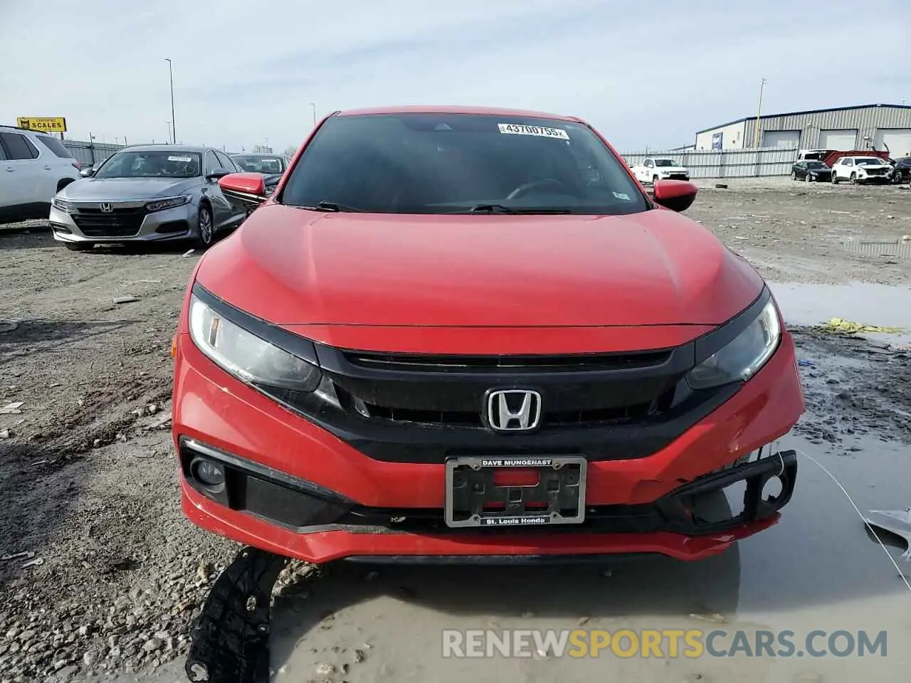 5 Photograph of a damaged car 2HGFC4B85LH303448 HONDA CIVIC 2020