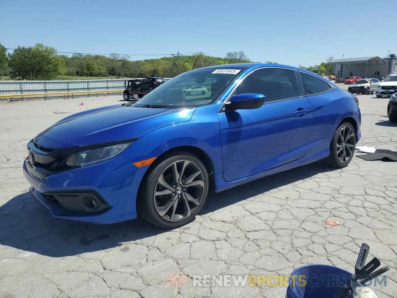 1 Photograph of a damaged car 2HGFC4B88LH302732 HONDA CIVIC 2020