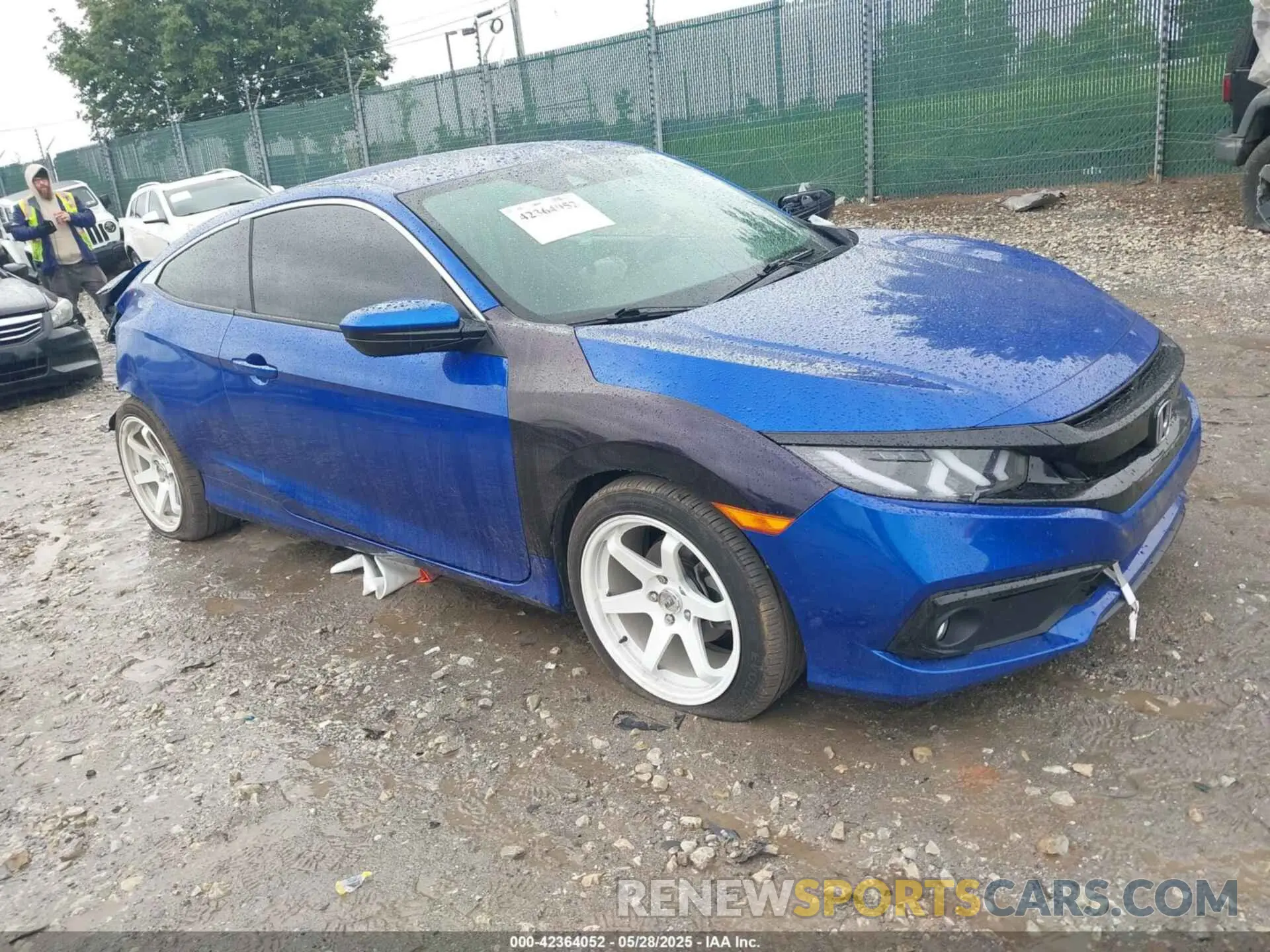 1 Photograph of a damaged car 2HGFC4B89LH303484 HONDA CIVIC 2020