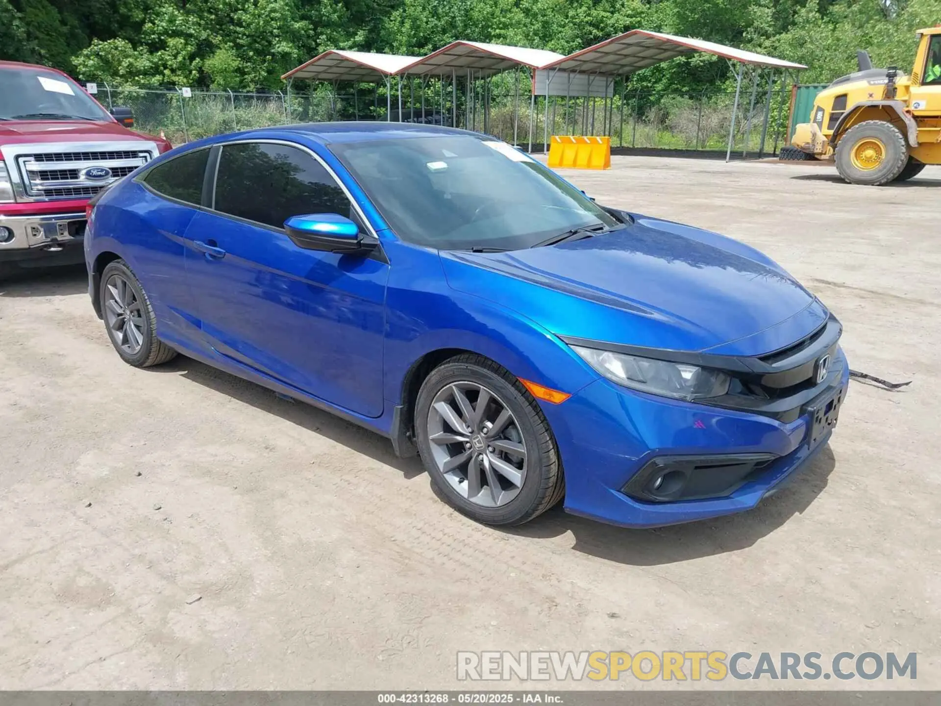 1 Photograph of a damaged car 2HGFC4B89LH304151 HONDA CIVIC 2020
