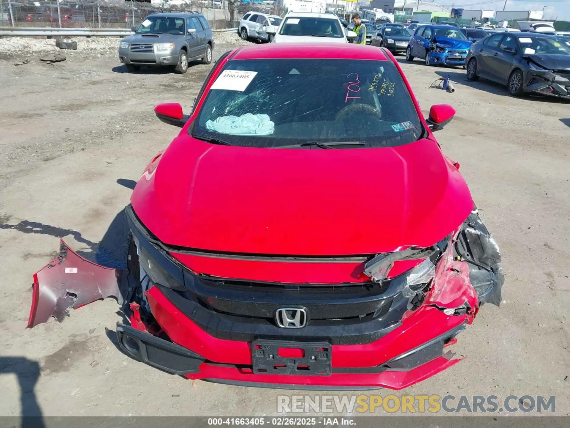12 Photograph of a damaged car 2HGFC4B89LH304327 HONDA CIVIC 2020
