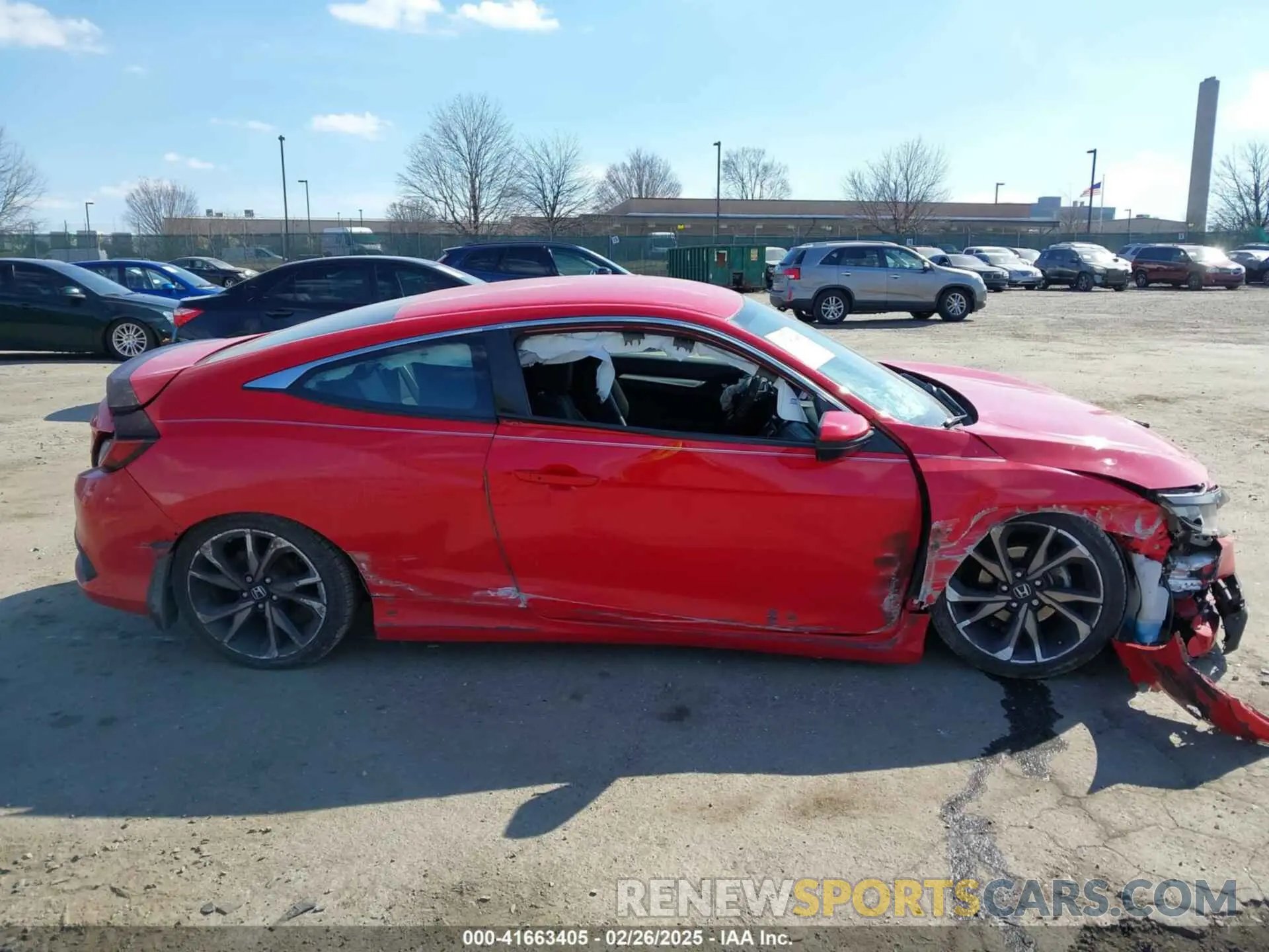 13 Photograph of a damaged car 2HGFC4B89LH304327 HONDA CIVIC 2020