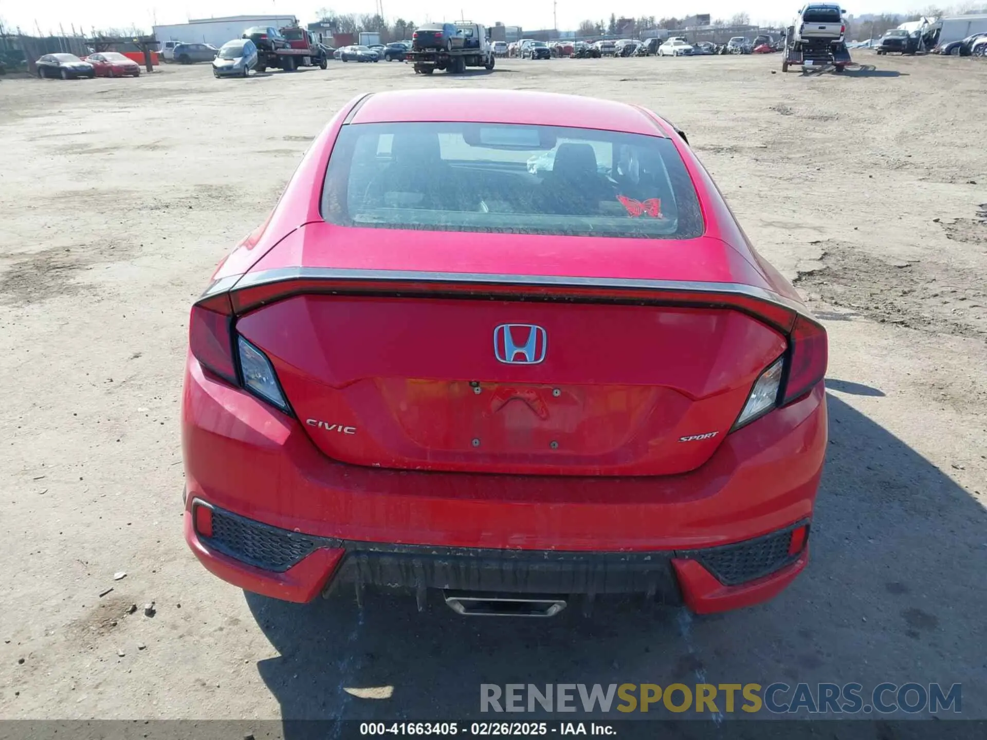 16 Photograph of a damaged car 2HGFC4B89LH304327 HONDA CIVIC 2020