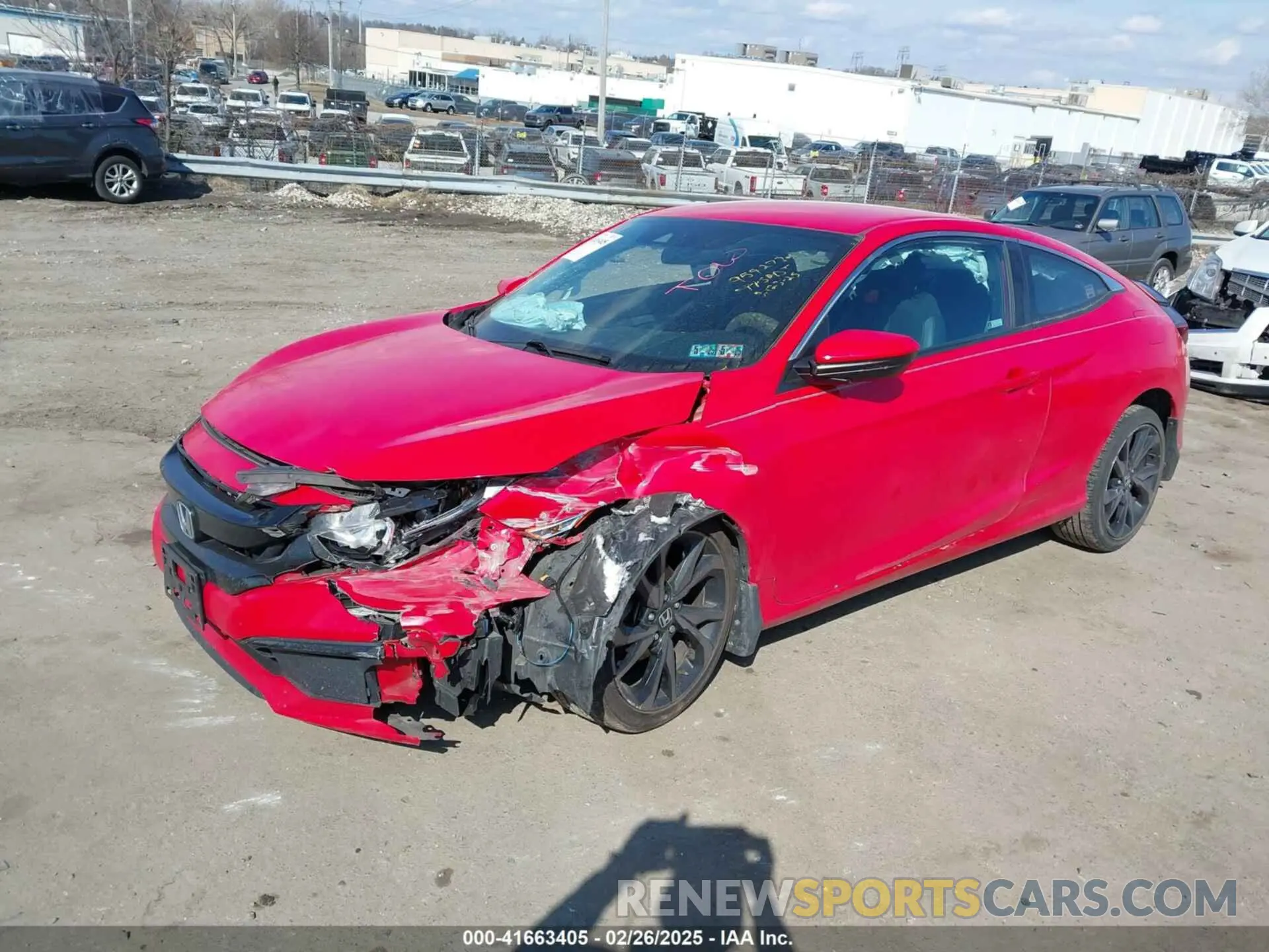 2 Photograph of a damaged car 2HGFC4B89LH304327 HONDA CIVIC 2020