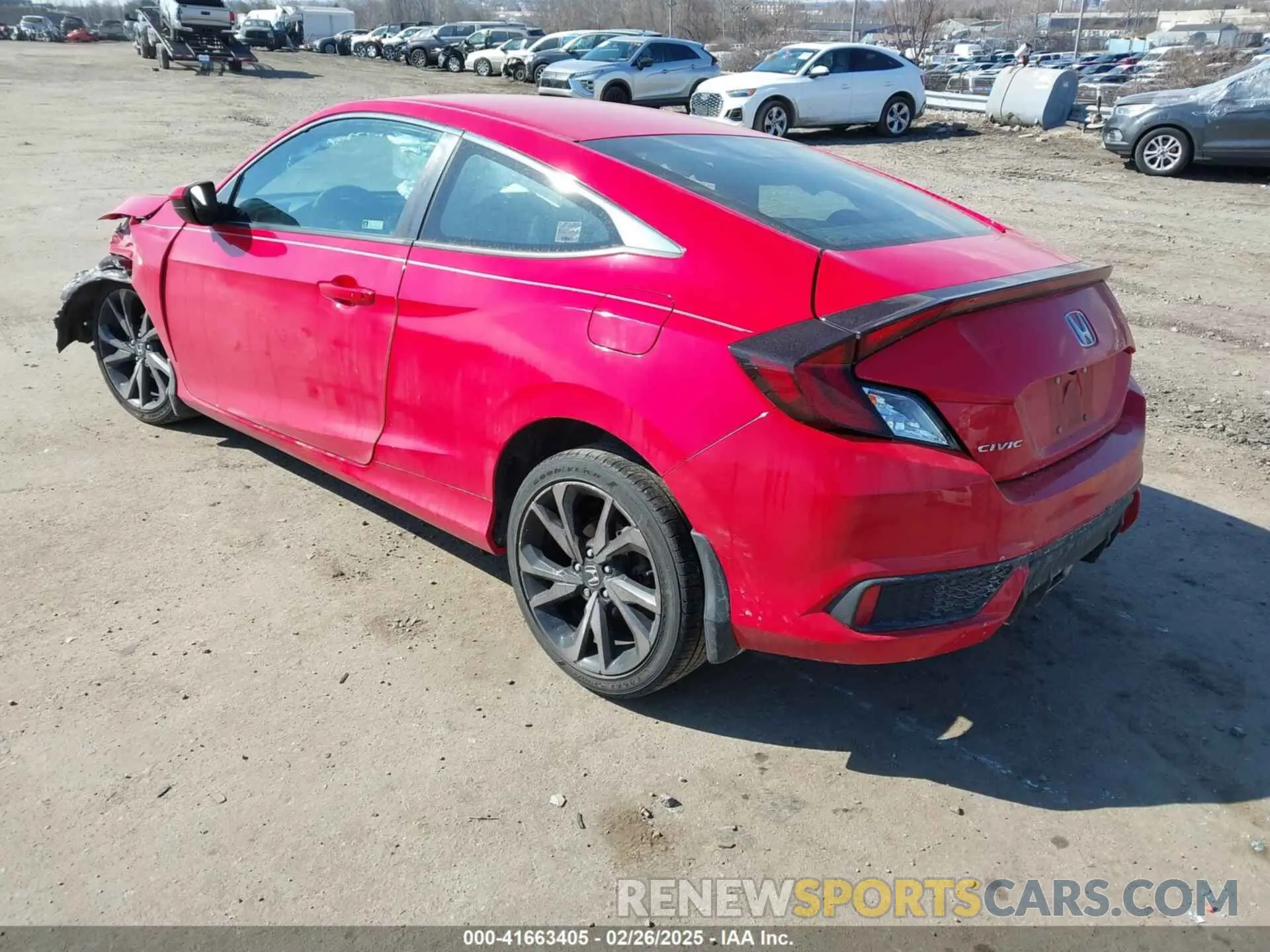 3 Photograph of a damaged car 2HGFC4B89LH304327 HONDA CIVIC 2020