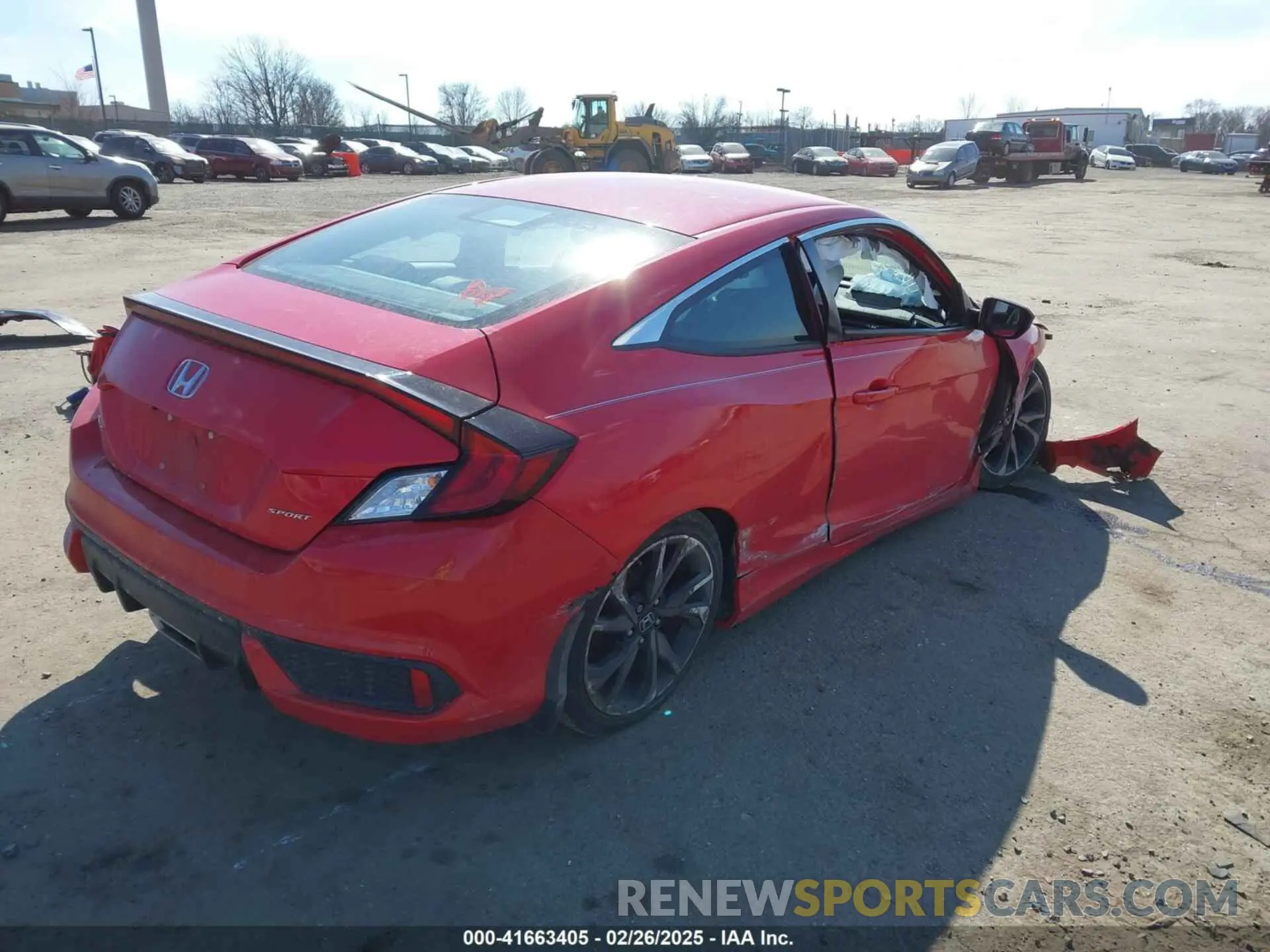 4 Photograph of a damaged car 2HGFC4B89LH304327 HONDA CIVIC 2020