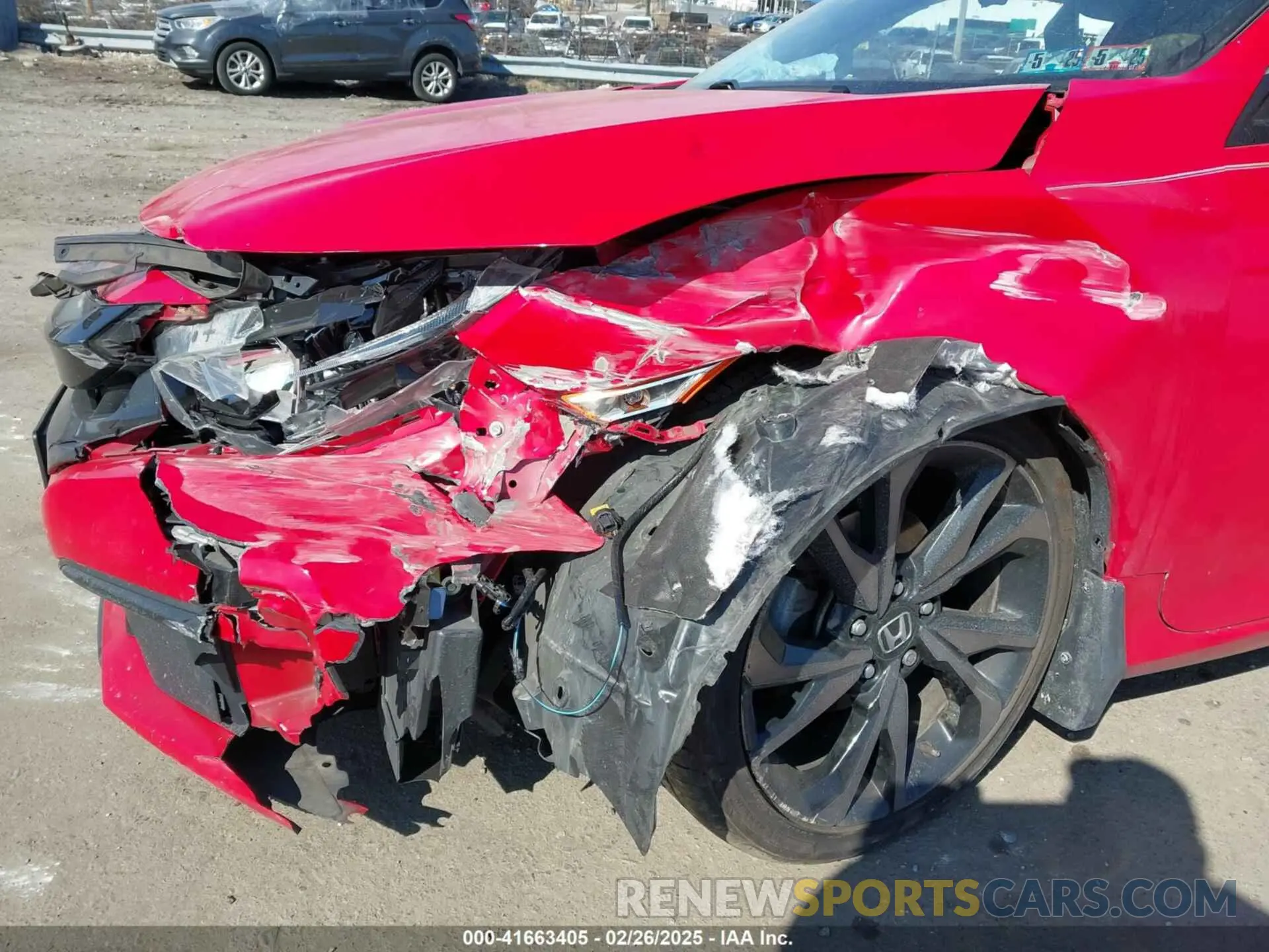 6 Photograph of a damaged car 2HGFC4B89LH304327 HONDA CIVIC 2020
