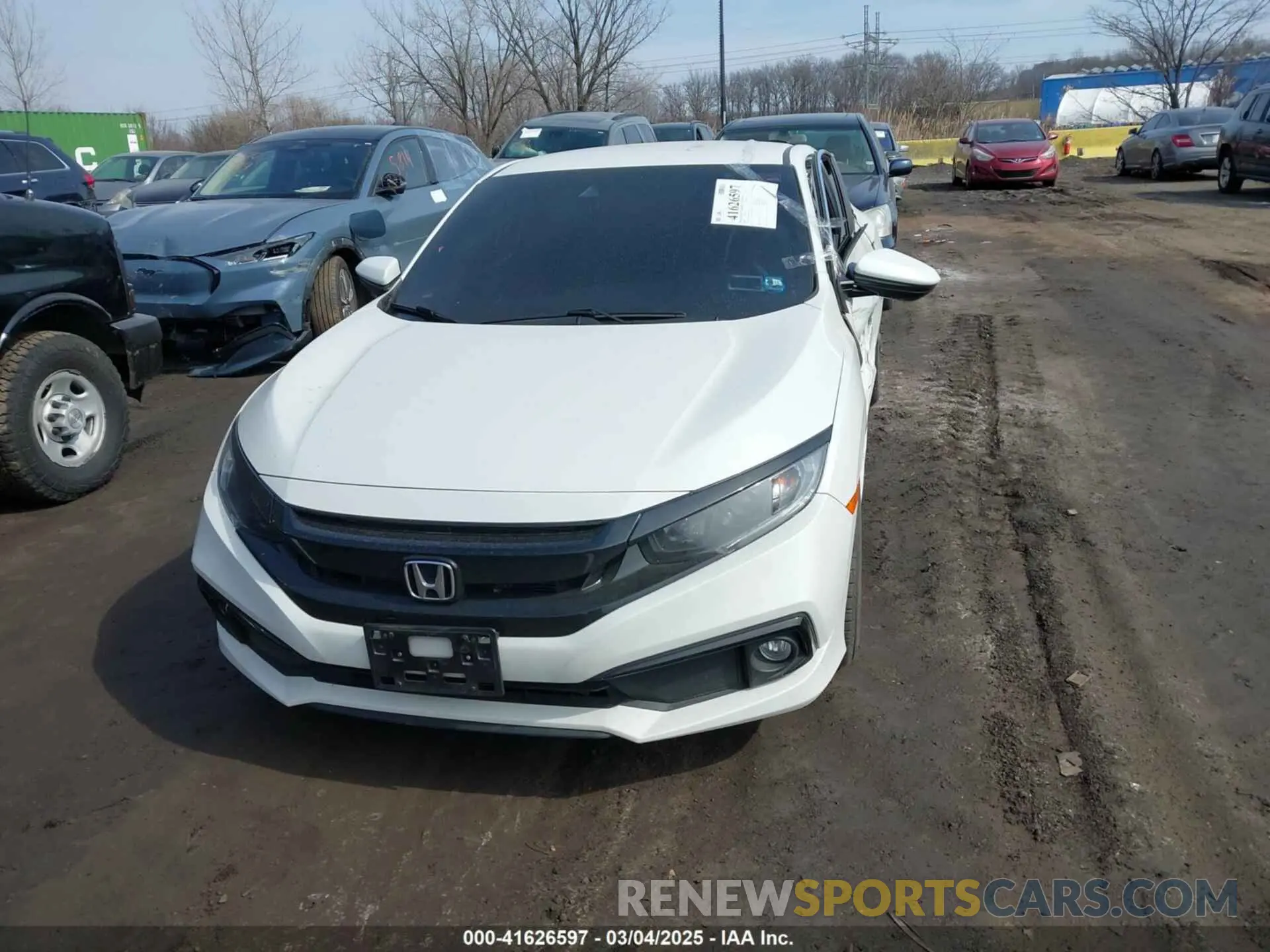 12 Photograph of a damaged car 2HGFC4B8XLH300223 HONDA CIVIC 2020