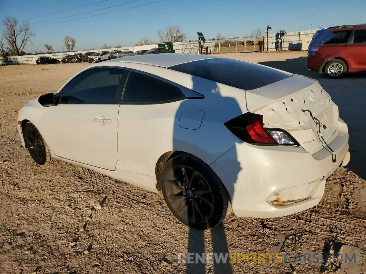 2 Photograph of a damaged car 2HGFC4B8XLH301341 HONDA CIVIC 2020