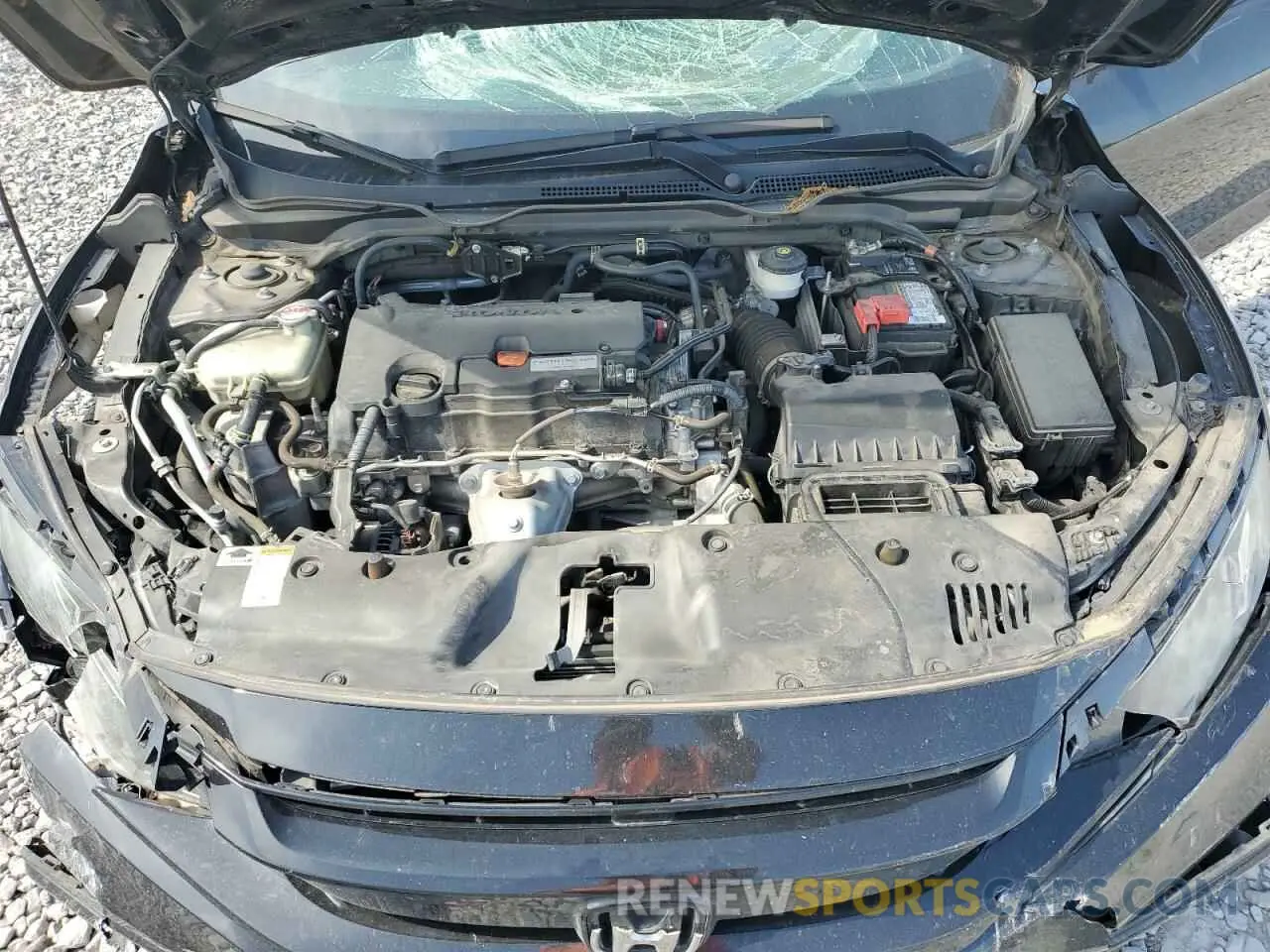 12 Photograph of a damaged car 2HGFC4B8XLH305275 HONDA CIVIC 2020