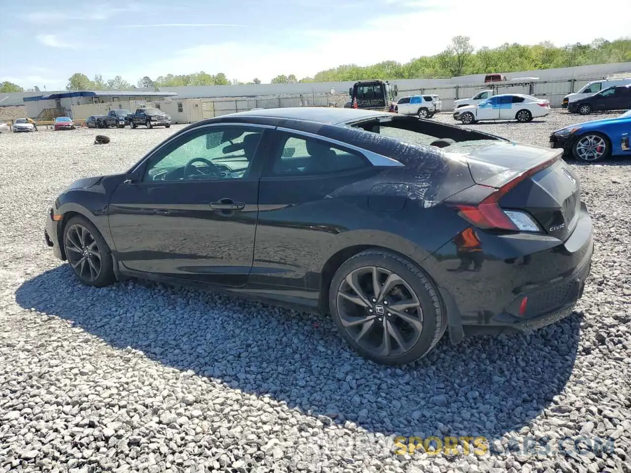 2 Photograph of a damaged car 2HGFC4B8XLH305275 HONDA CIVIC 2020